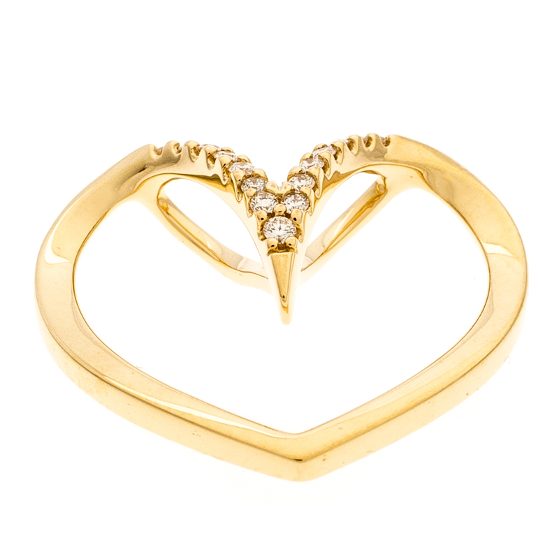 

Bernhard H. Mayer Milena Heart Diamond 18k Yellow Gold Pendant