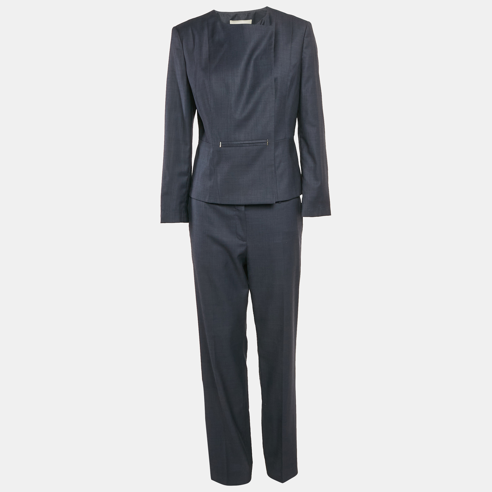 

Boss By Hugo Boss Blue Wool Pants Set M