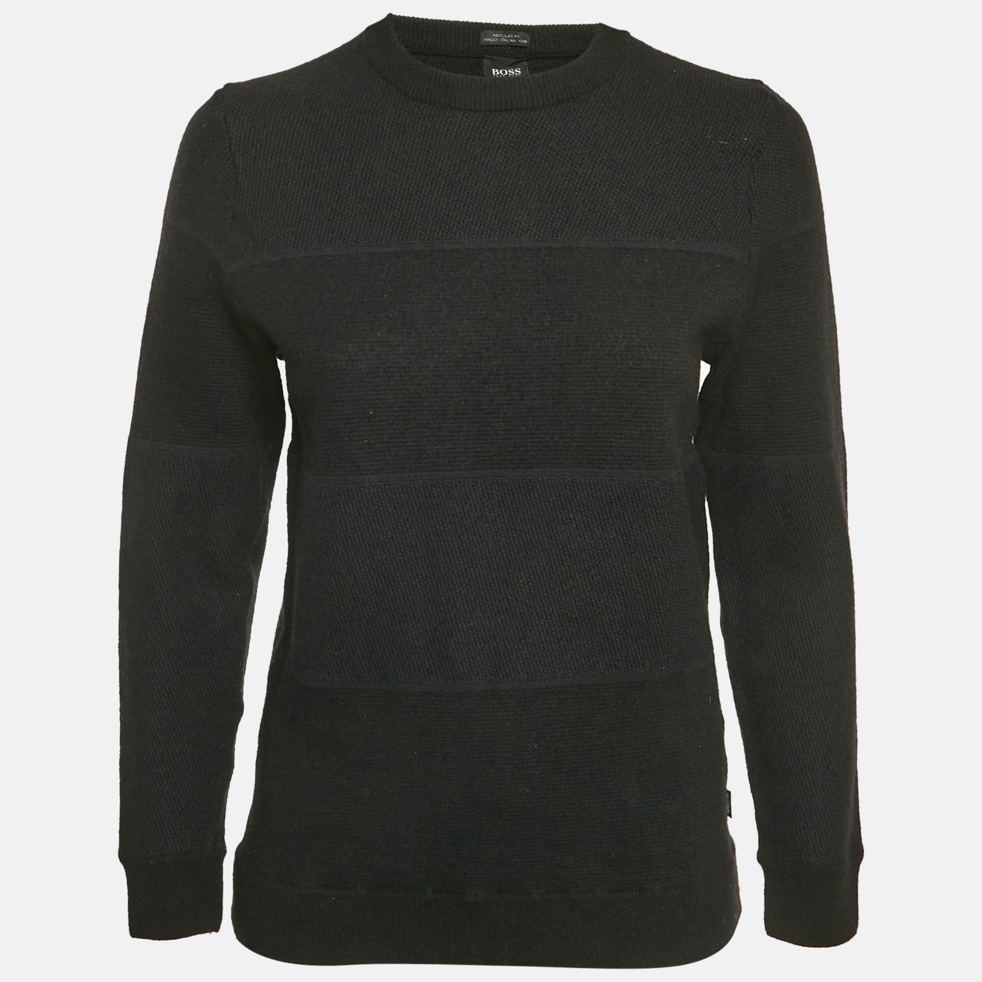 

Boss by Hugo Boss Grey Wool Blend Regular Fit Sweatshirt XL