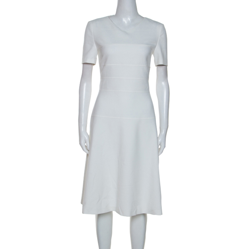 hugo boss white dress