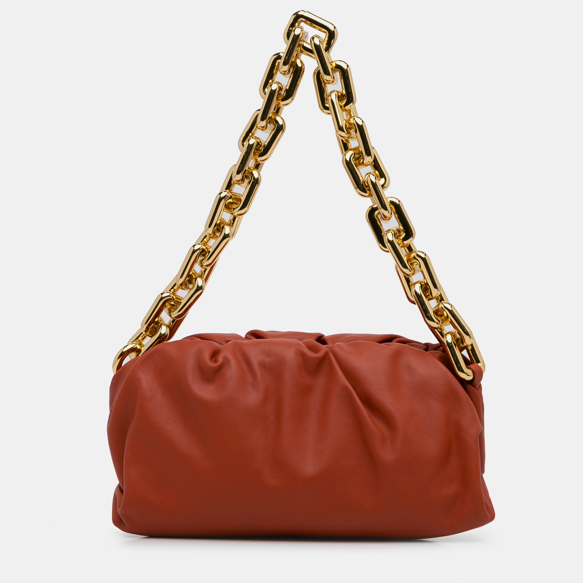 

Bottega Veneta The Chain Pouch Bag, Red