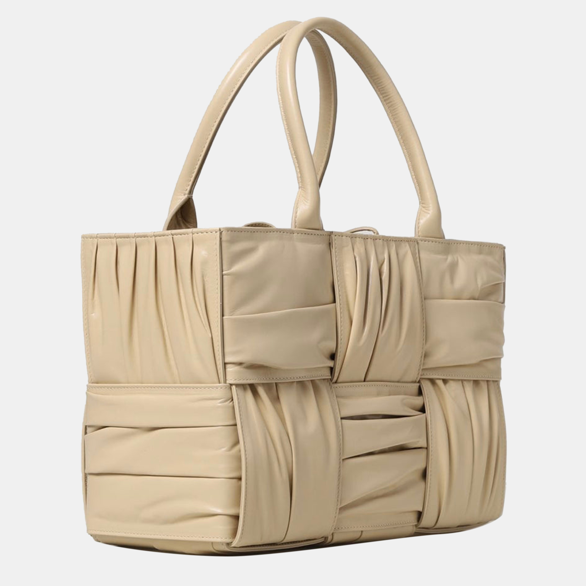 Bottega Veneta Leather Aero Tote Bag 