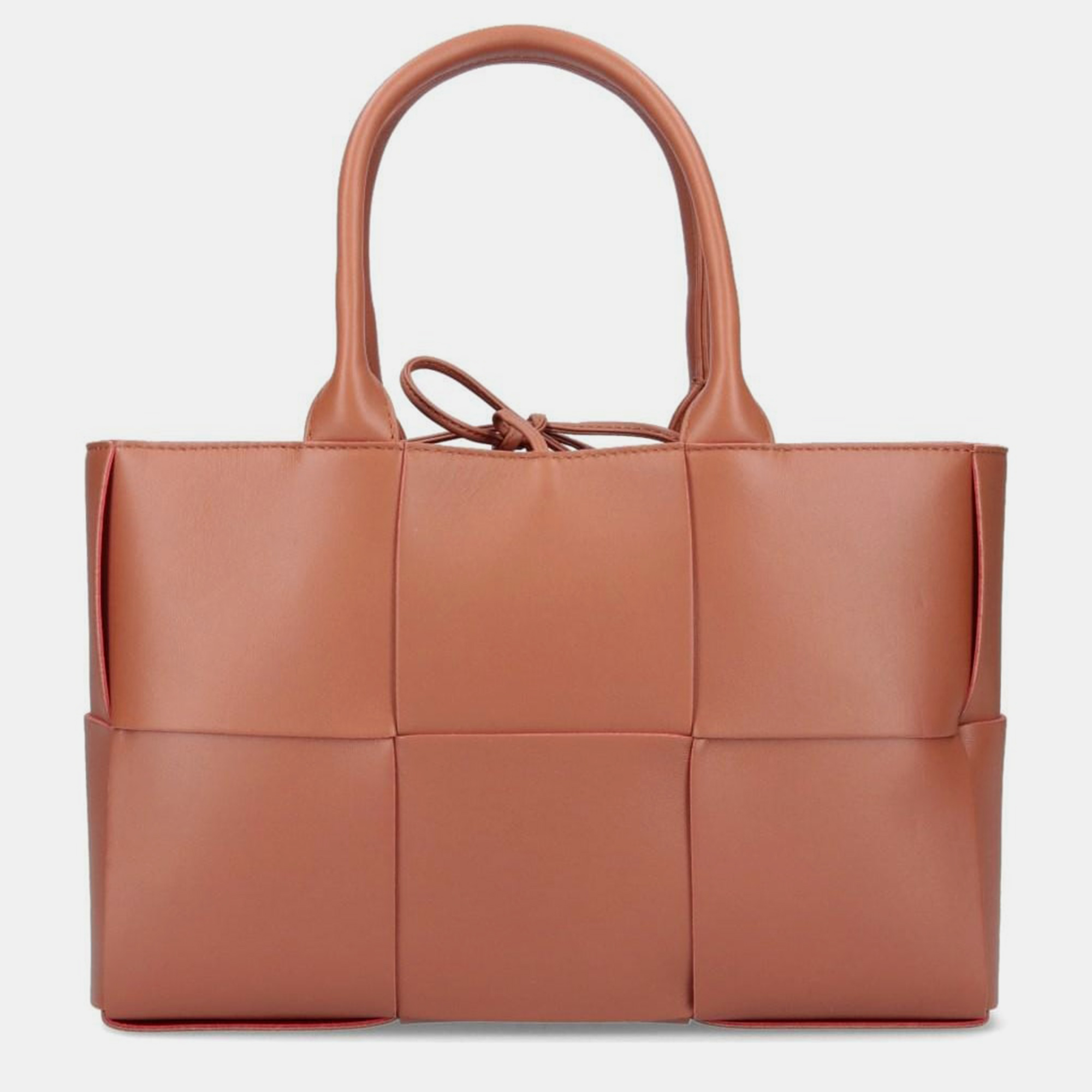 

Bottega Veneta Wood Arco Medium Tote Bag, Brown