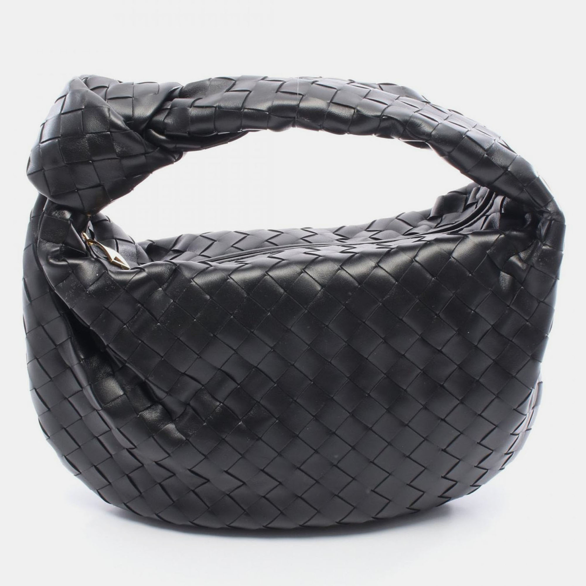 

Bottega Veneta Teen Jodie Black Leather Handbag