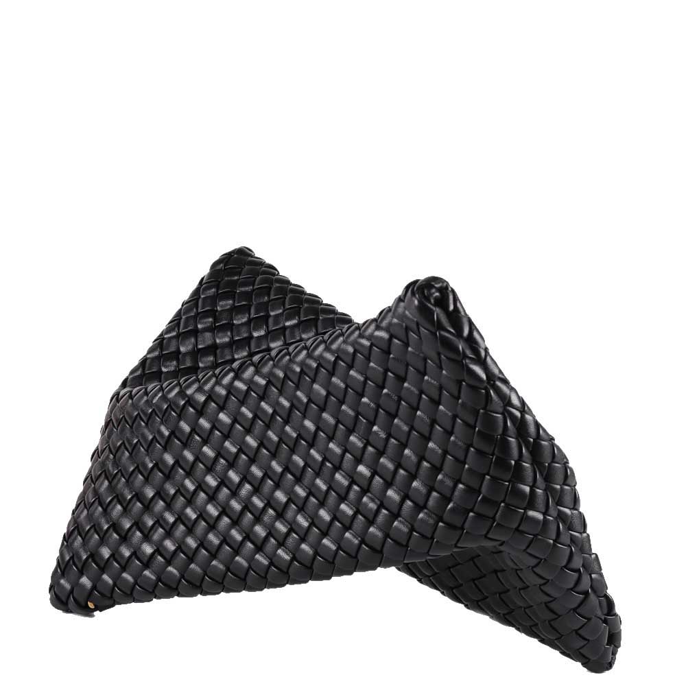 

Bottega Veneta Black Intrecciato Leather The Criss Cross Bag