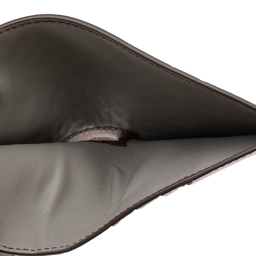 

Bottega Veneta Brown Intrecciato Leather Bifold Wallet