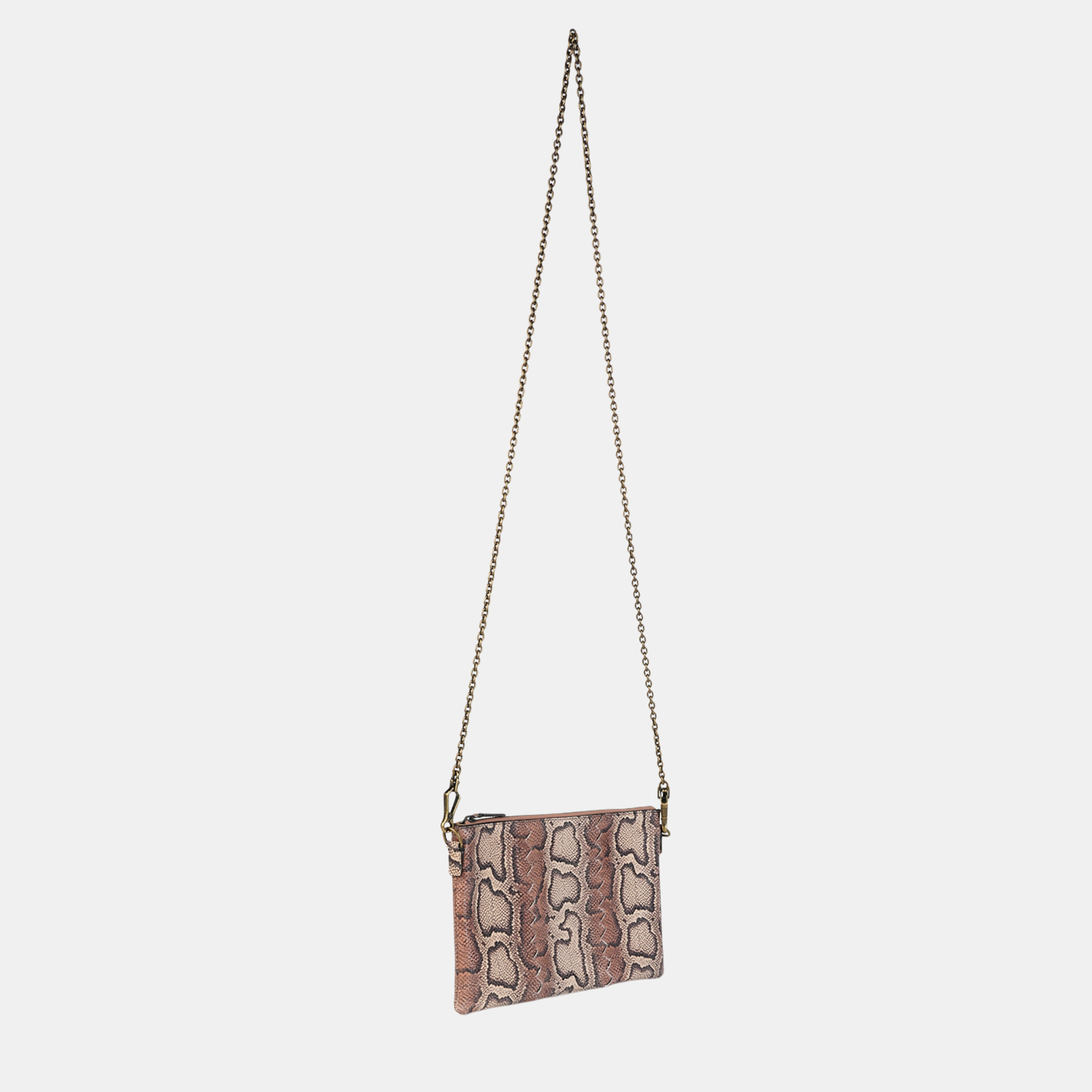 

Bottega Veneta Pink And Multi Leather Pouch