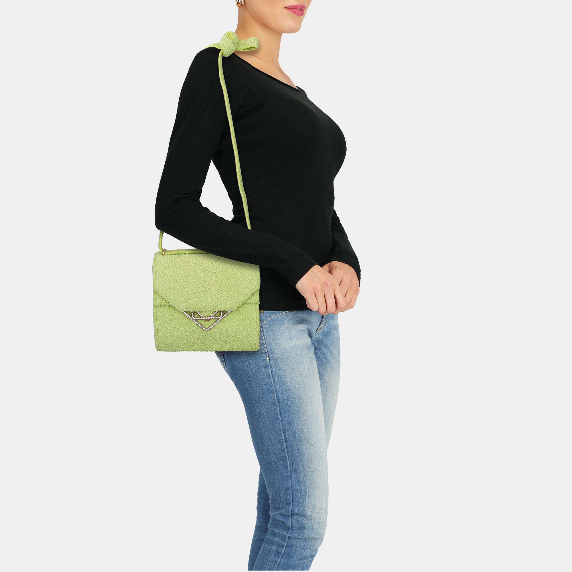 

Bottega Veneta Women's Fabric Bag - Green