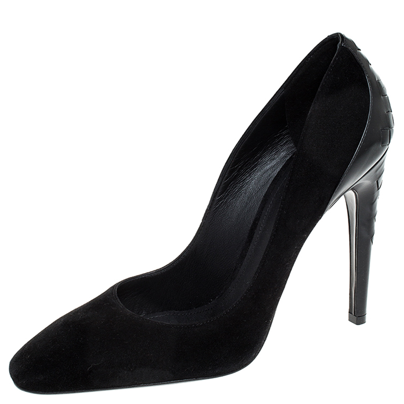 bottega veneta square toe pumps