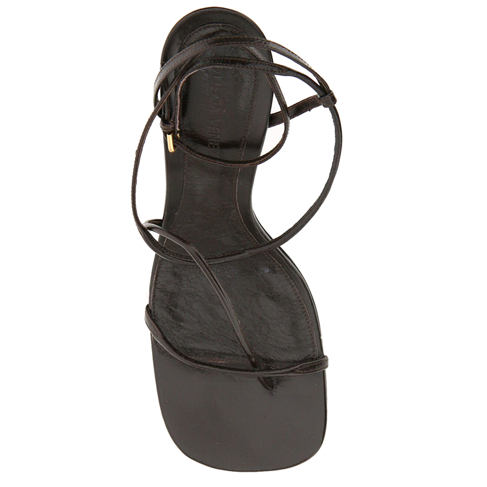 

Bottega Veneta Bv Line Leather Sandals Size EU, Black