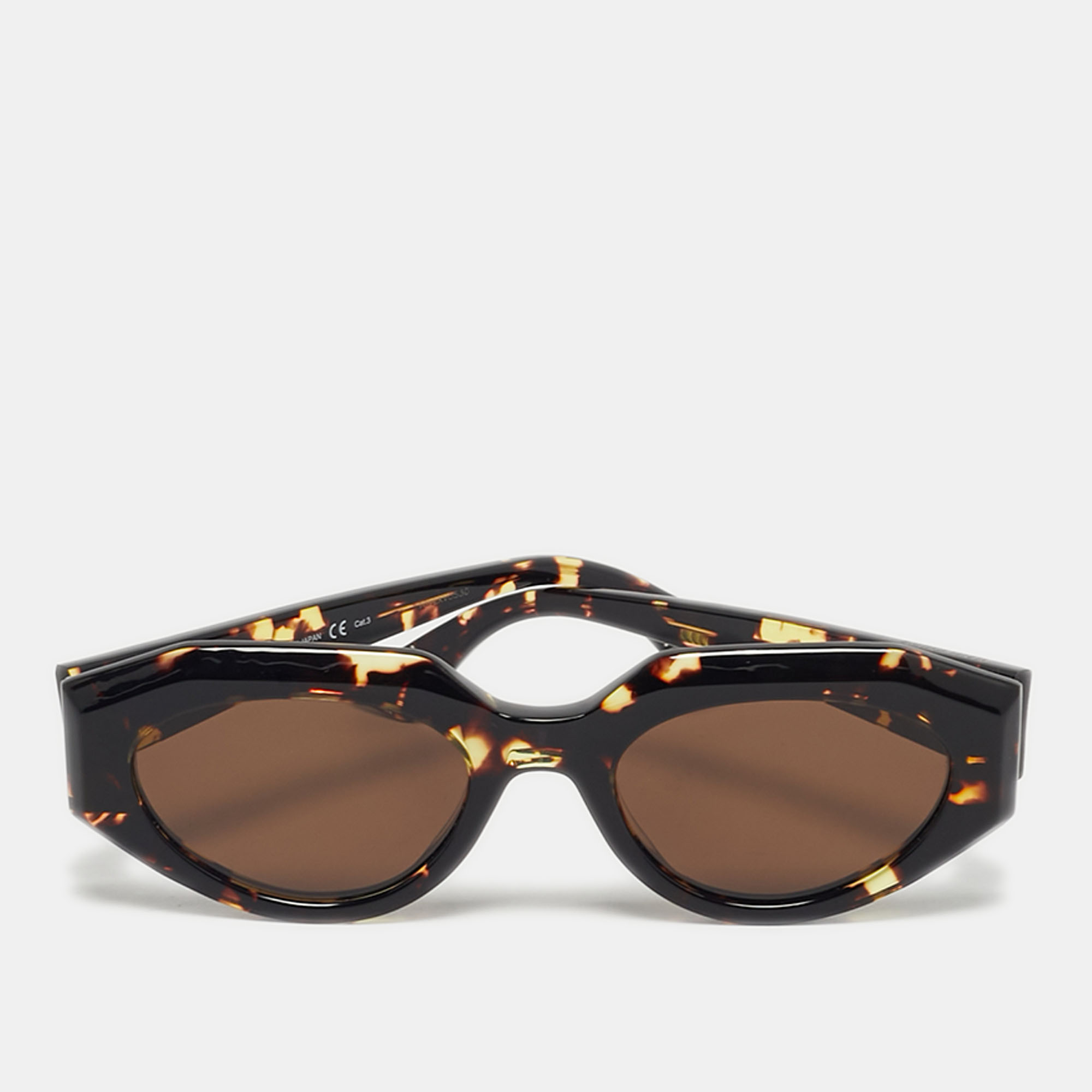 

Bottega Veneta Tortoiseshell Brown BV1031S Cat Eye Sunglasses