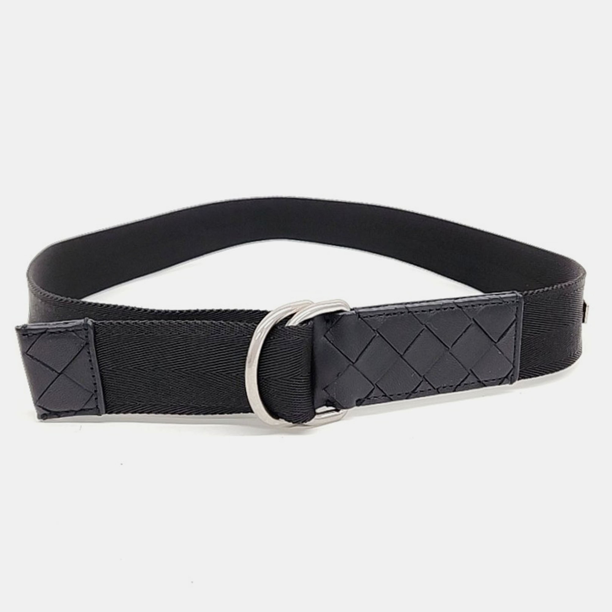 

Bottega Veneta Black Fabric Belt