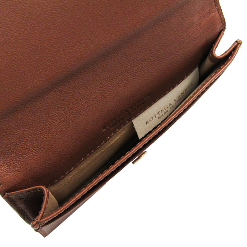 

Bottega Veneta Brown Intrecciato Leather Business Card