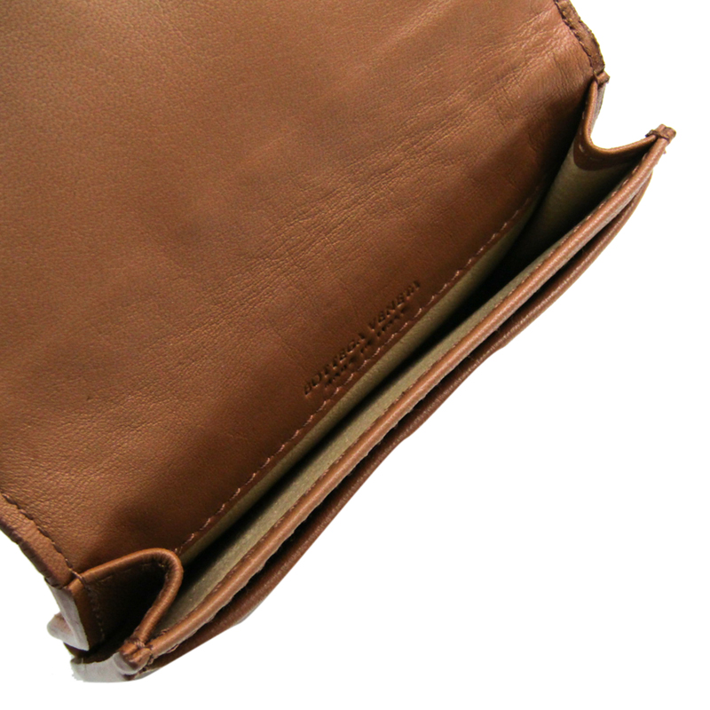 

Bottega Veneta Brown Intrecciato Leather Business Card