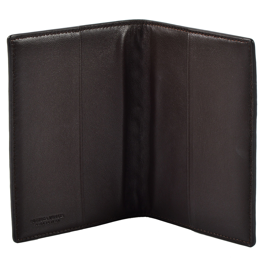 

Bottega Veneta Brown Python Passport Holder