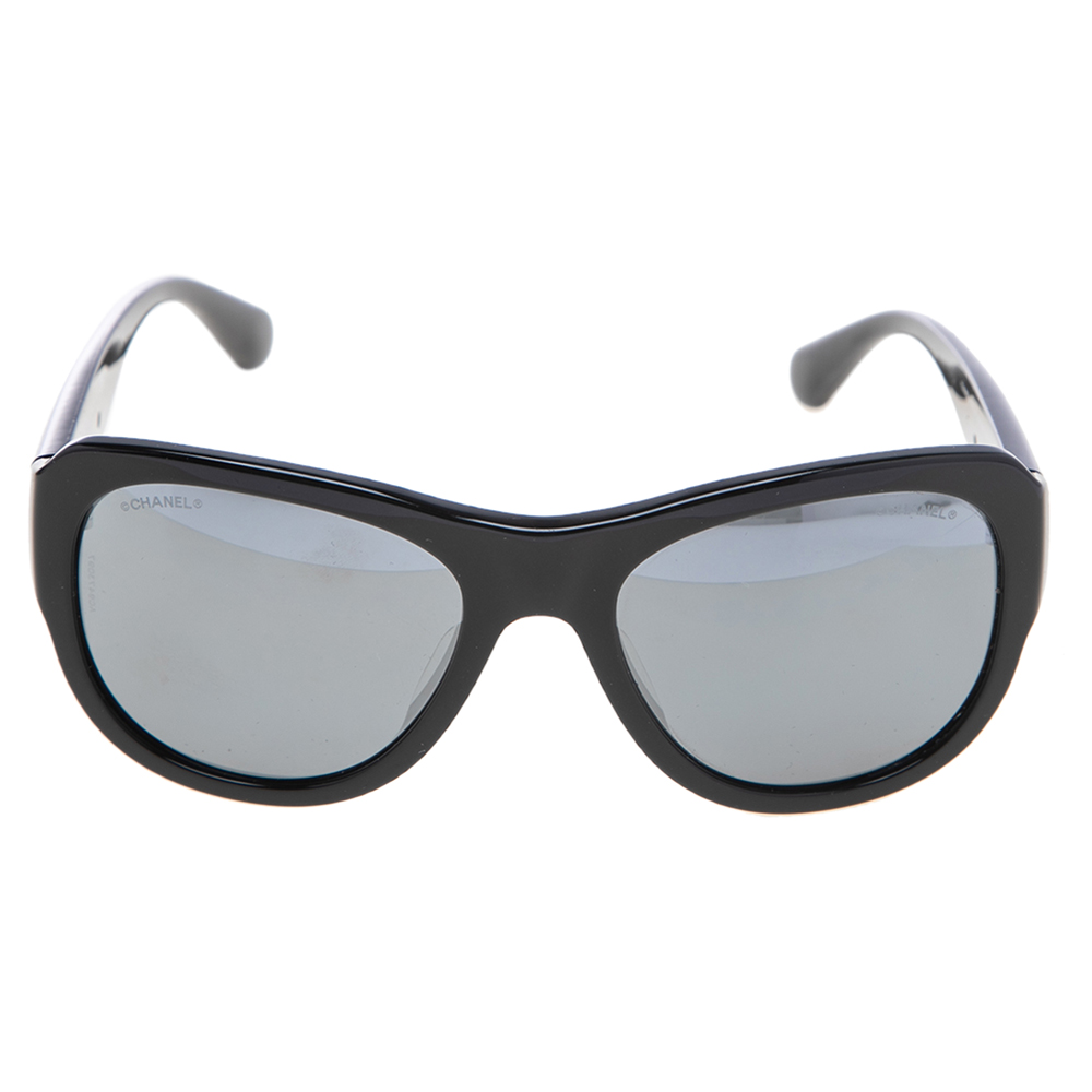 

Chanel Black 5310-A Rectangle Sunglasses