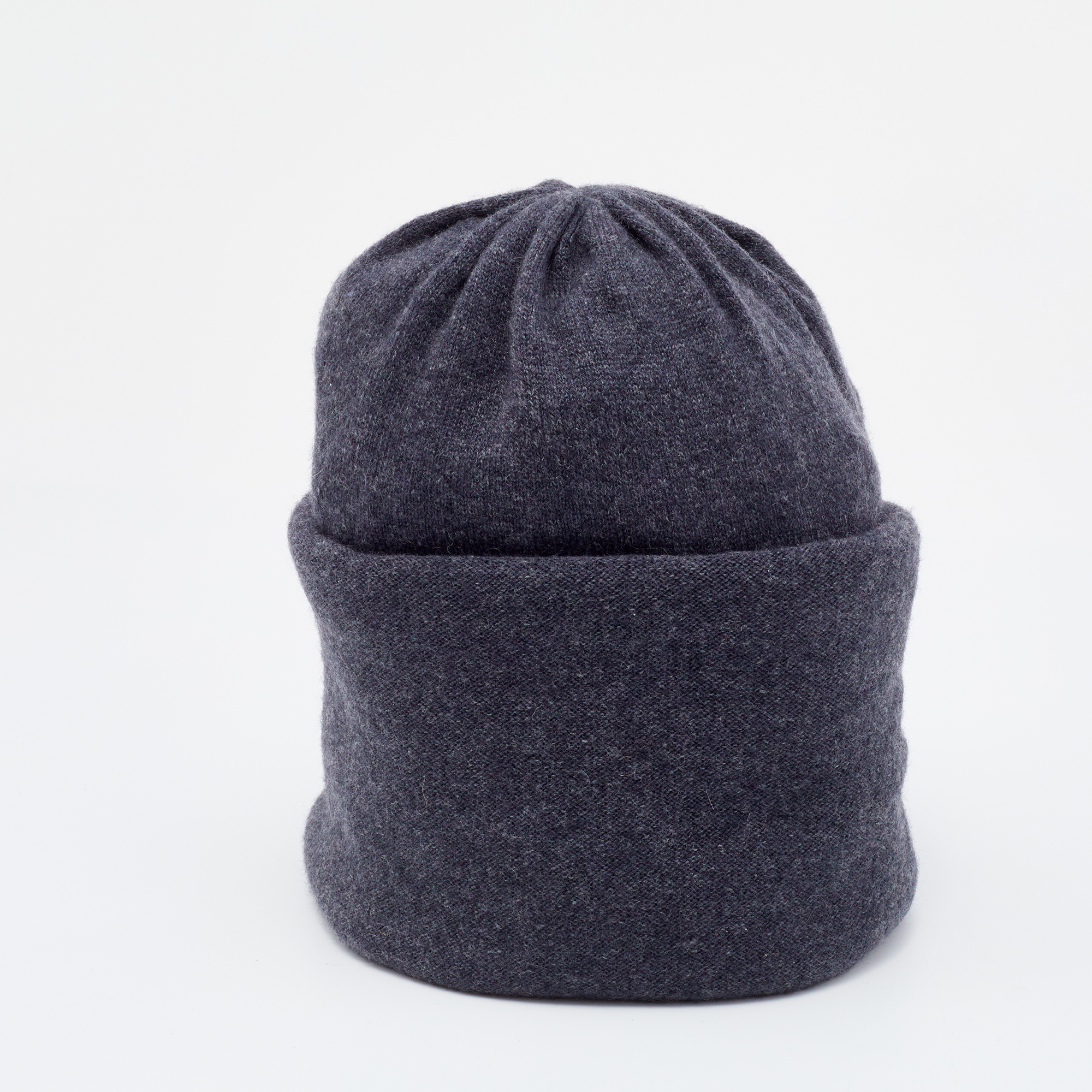 

Bottega Veneta Grey Cashmere Beanie Hat