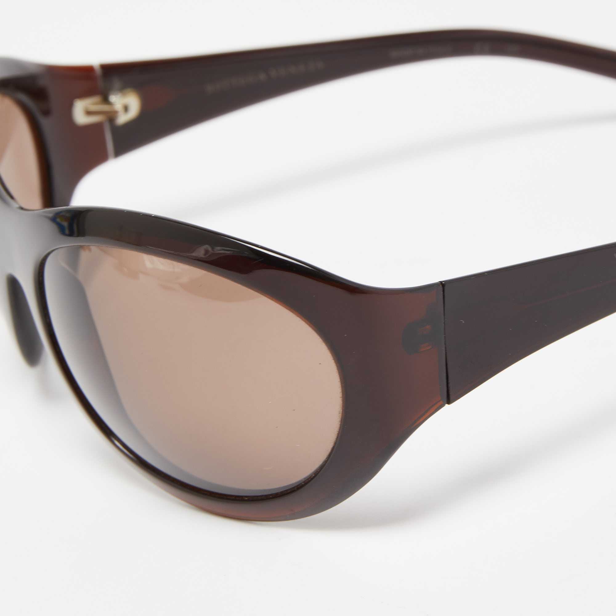 

Bottega Veneta Dark Brown BV 07/S Oval Sunglasses