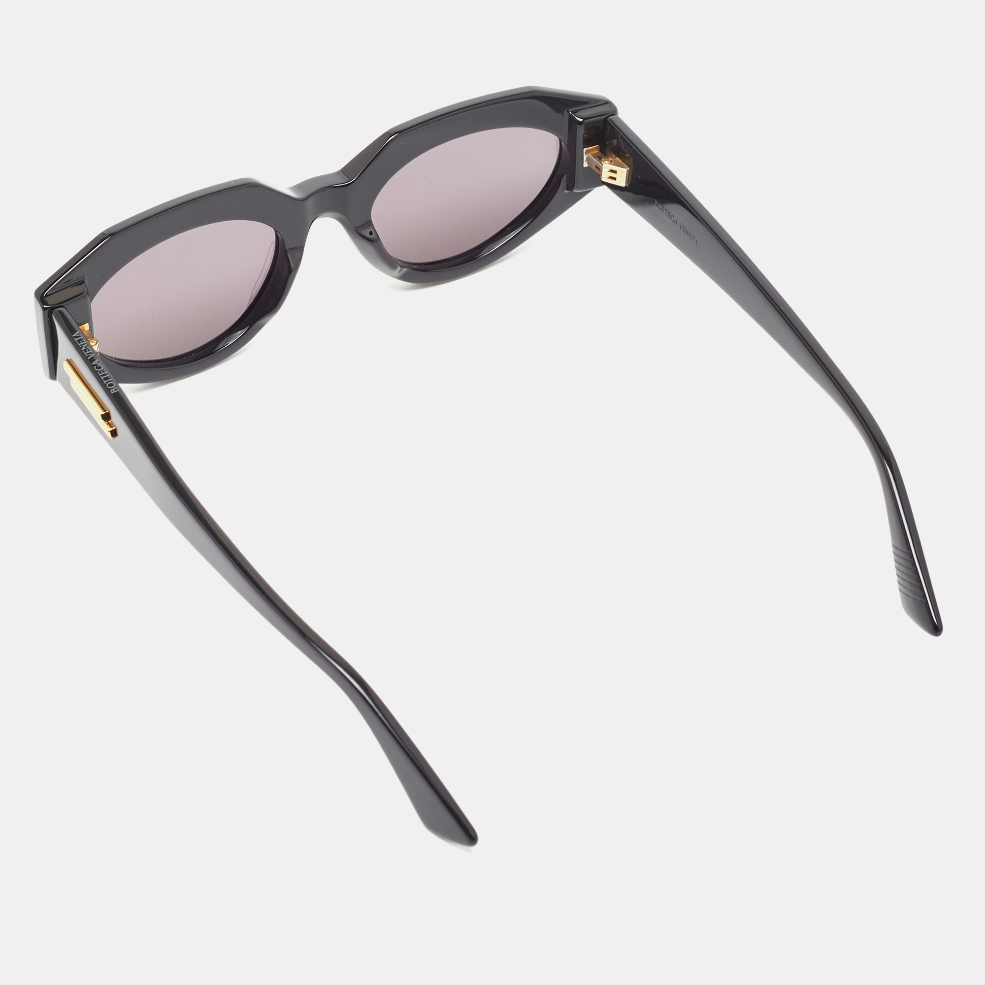 

Bottega Veneta Black BV1031S Oval Sunglasses