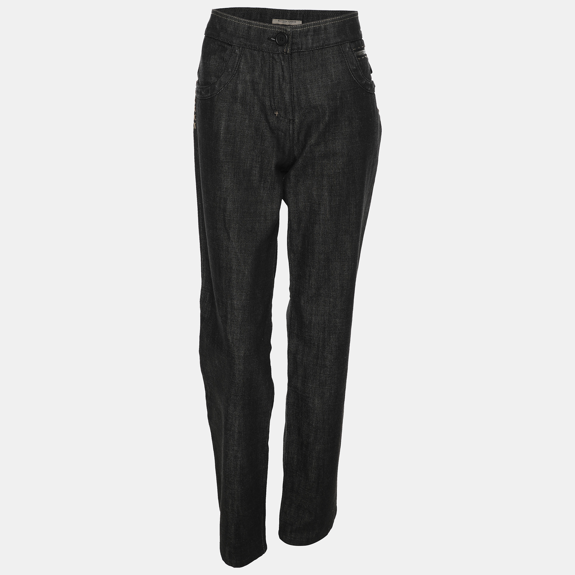 

Bottega Veneta Black Denim Jeans M
