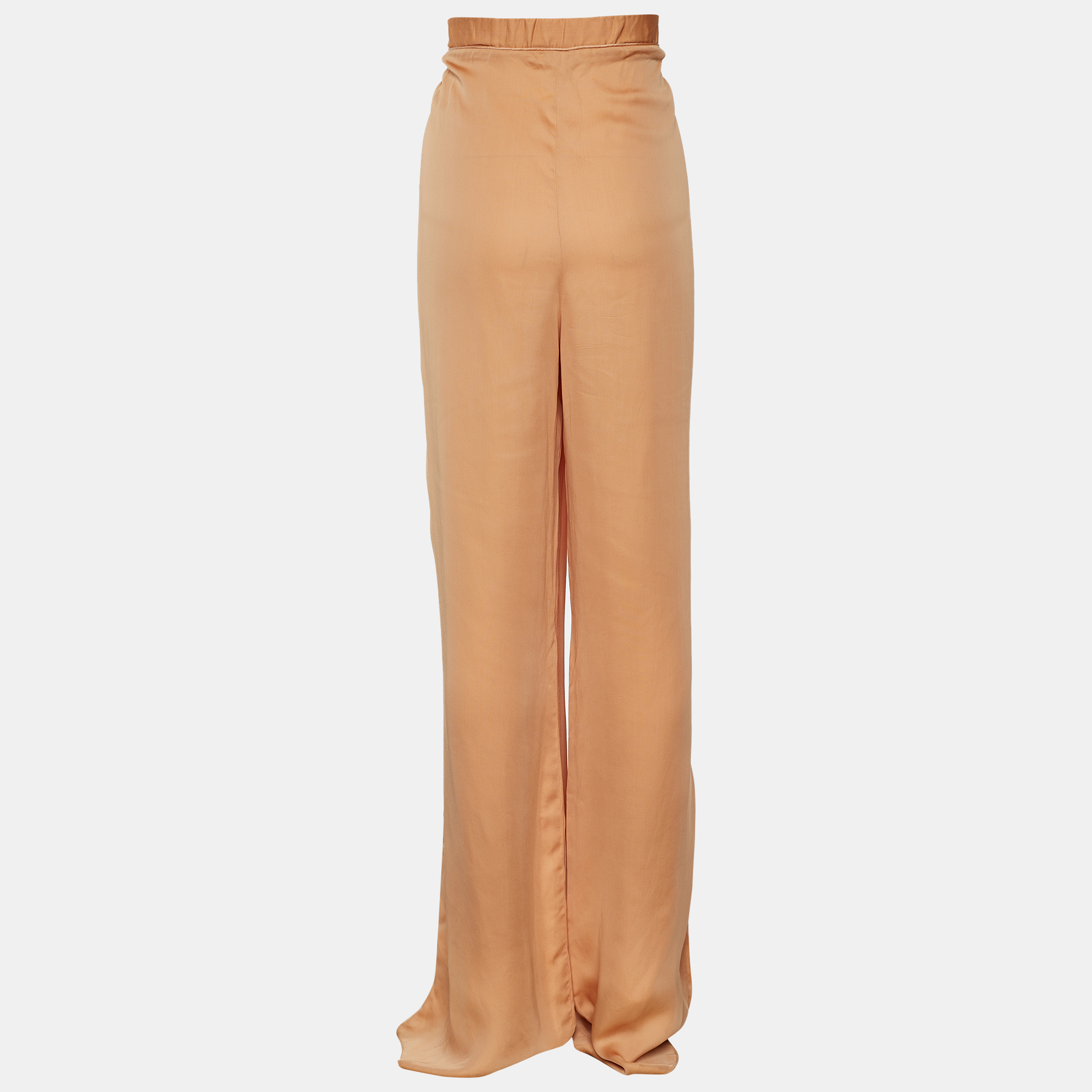 

Bottega Veneta Orange Satin Pants /Waist 32