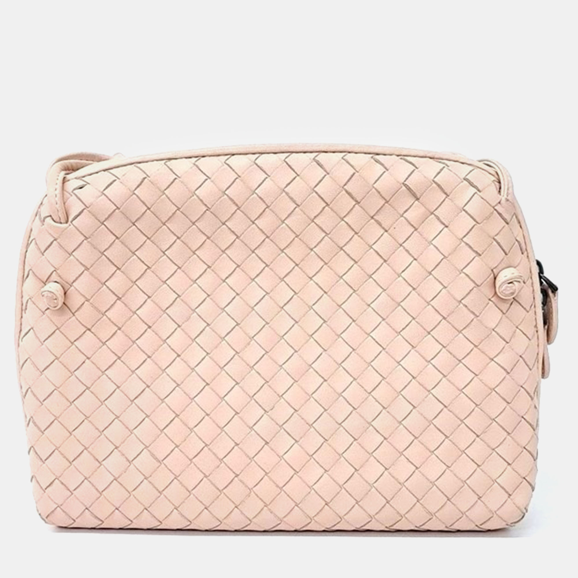 

Bottega Veneta Mesh Crossbosy Bag, Pink