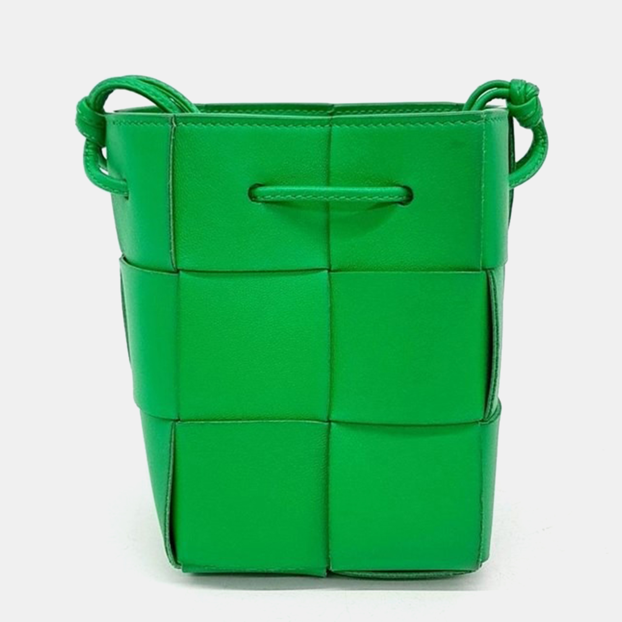 

Bottega Veneta Cassette Mini Bucket Bag, Green