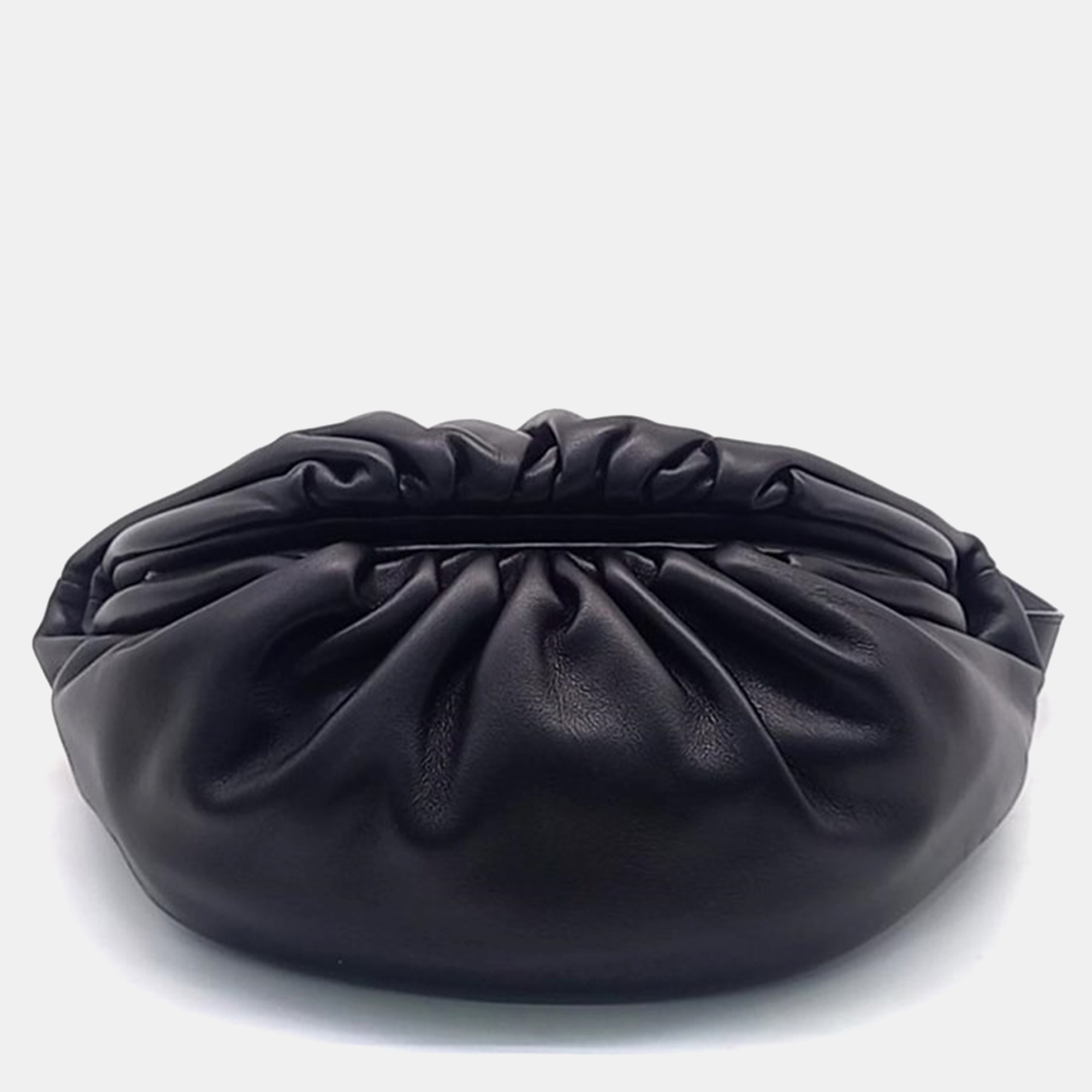 

Bottega Veneta Black Leather Chain Belt Bag