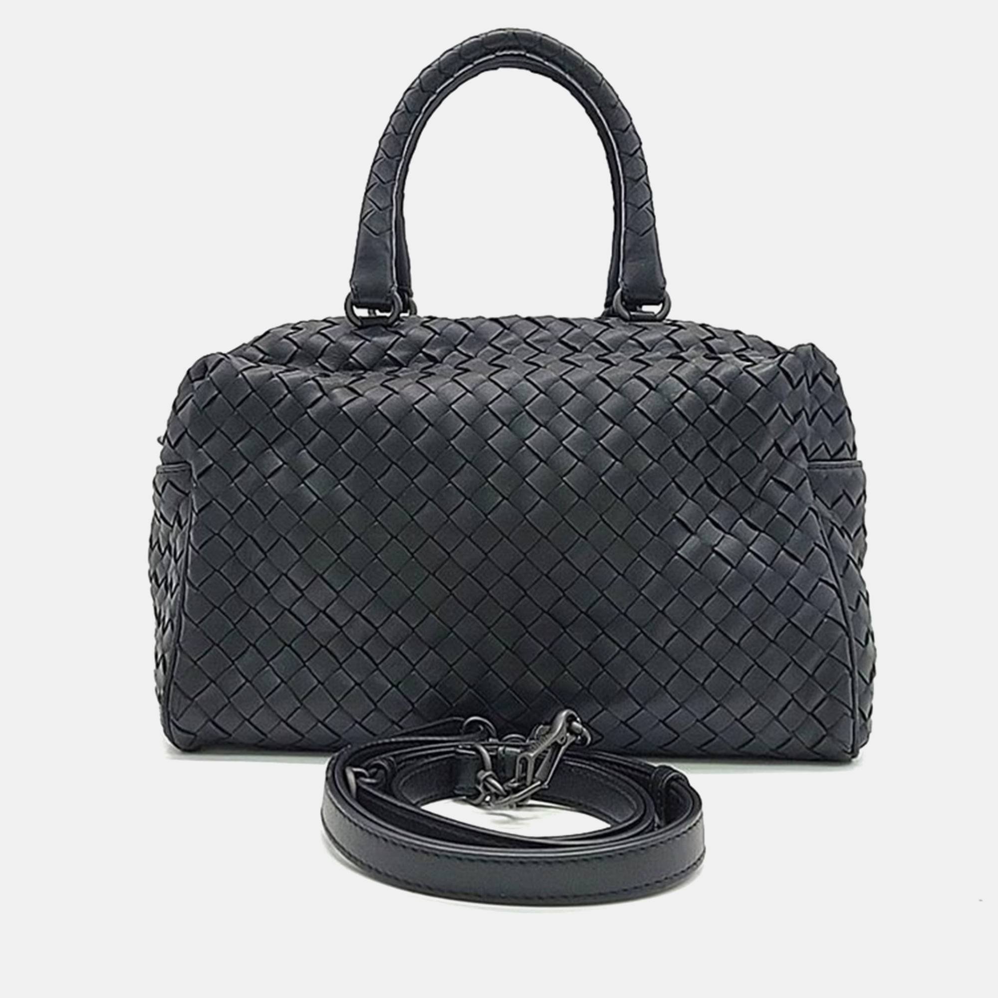 

Bottega Veneta Mesh Tote and Shoulder Bag, Black