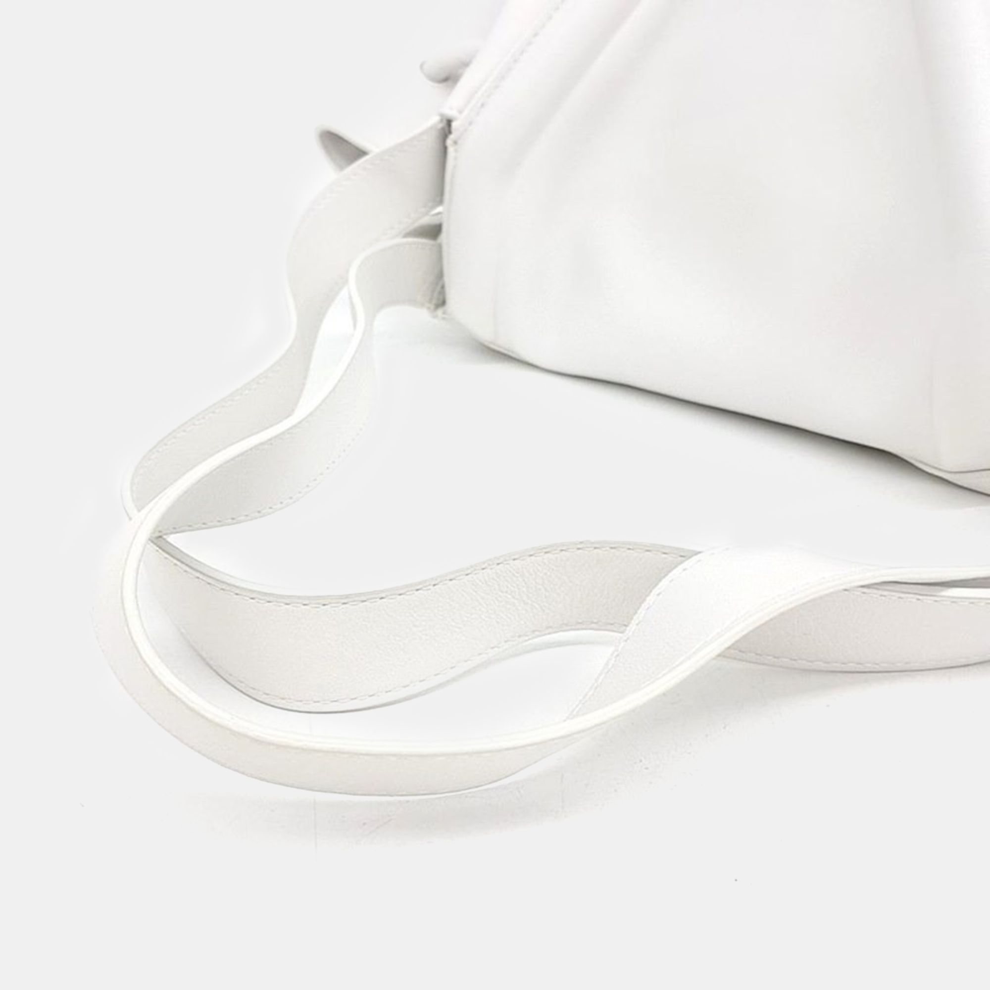 Bottega Veneta White Veneta Handbag 