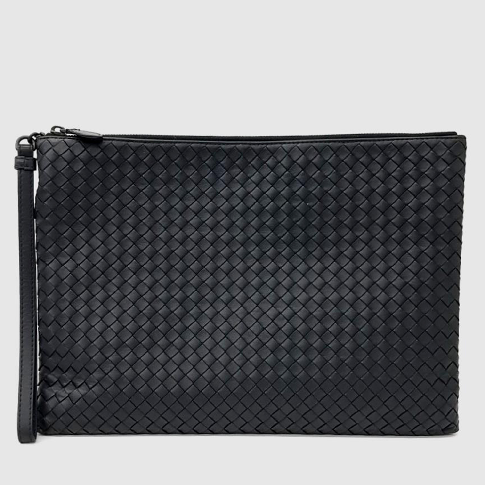 

Bottega Veneta Mesh Clutch, Black