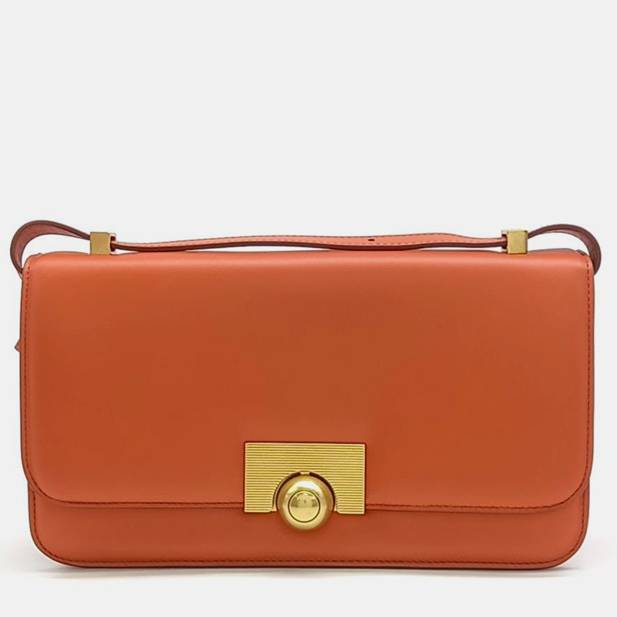 Pre-owned Bottega Veneta Bv Classic Bag In Orange