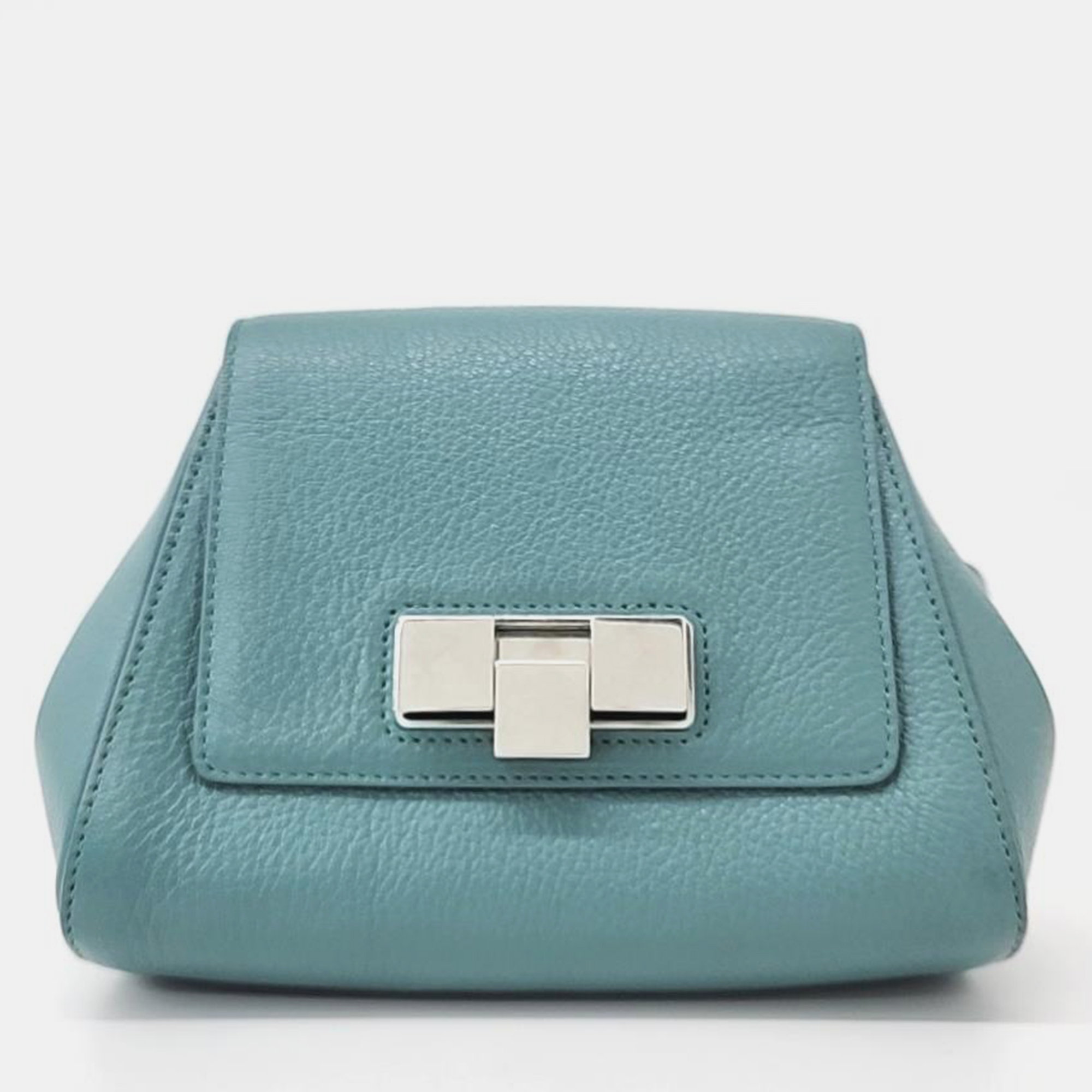 

Bottega Veneta Triangle Mini Belt Bag, Blue