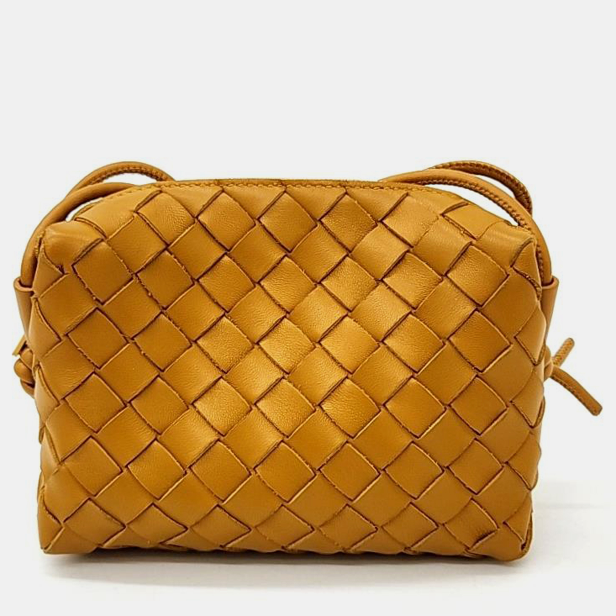 

Bottega Veneta Mini Loop Camera Bag, Brown