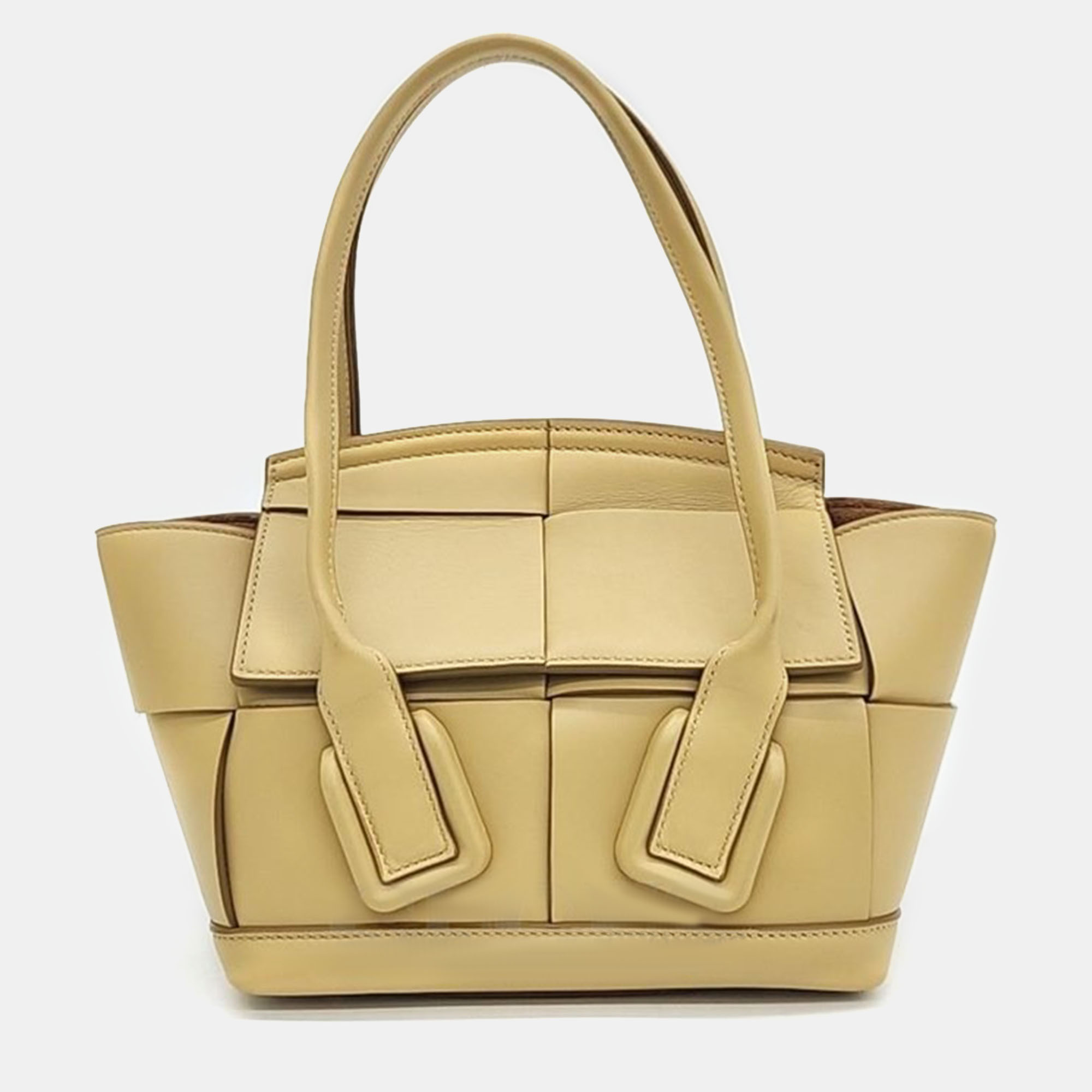 

Bottega Veneta Arco Mini Bag, Beige