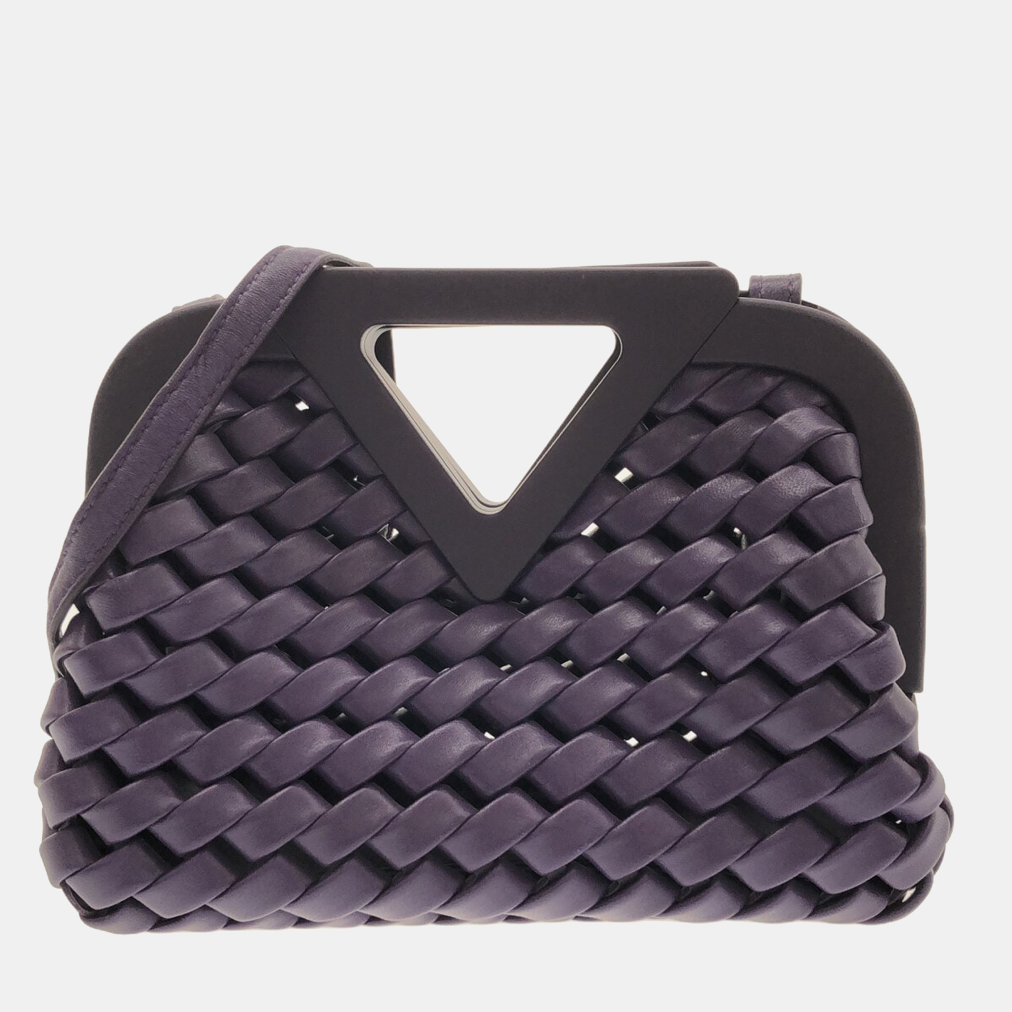 

Bottega Veneta Small Intrecciato Point, Purple