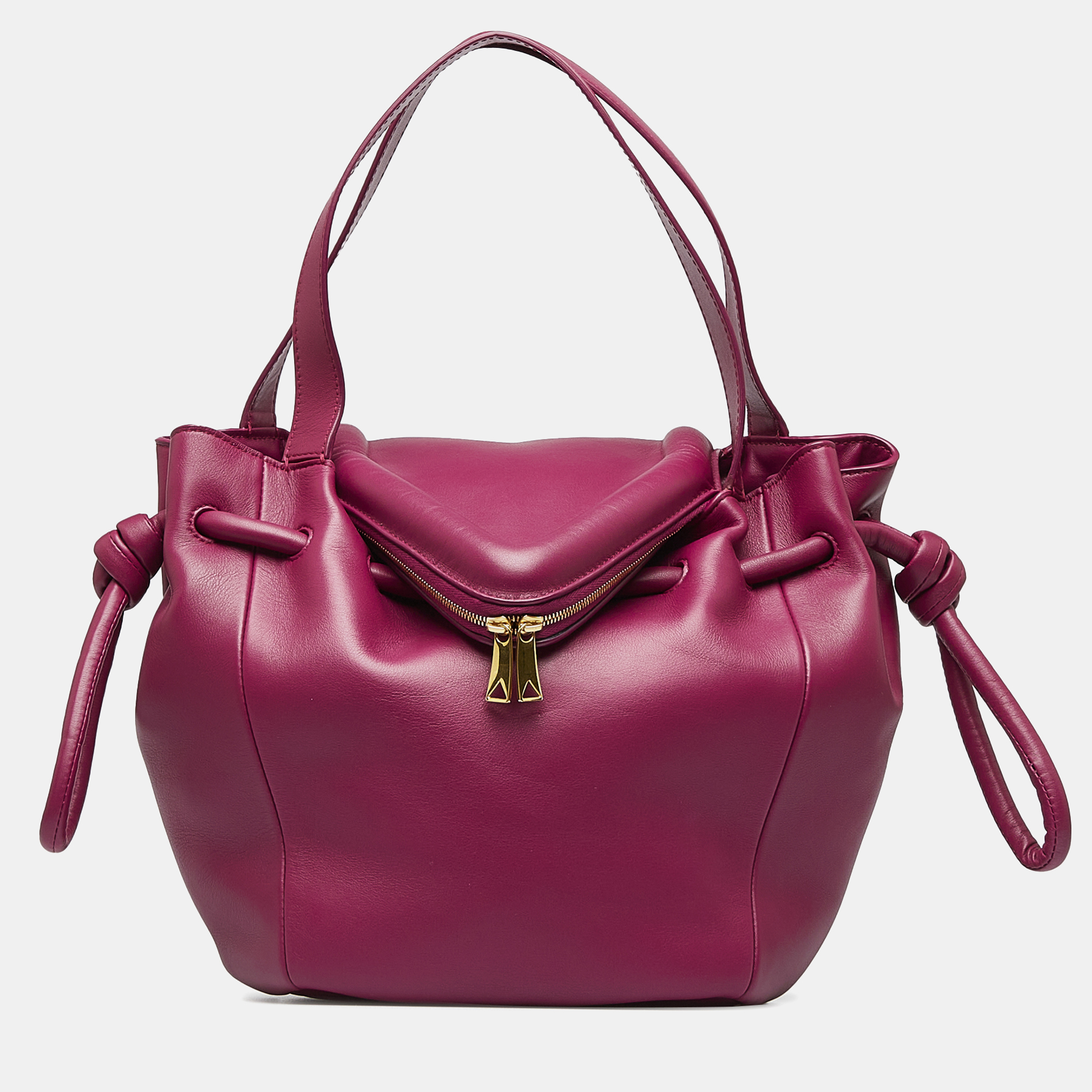 

Bottega Veneta Beak Handbag, Pink