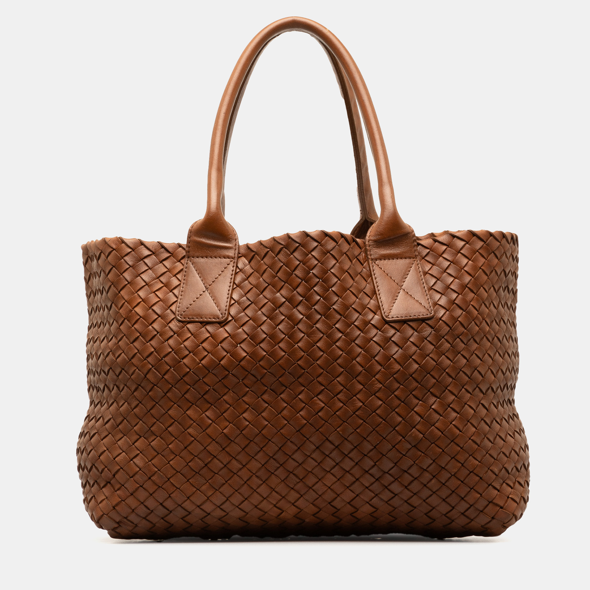 

Bottega Veneta Medium Intrecciato Cabat Tote Bag, Brown