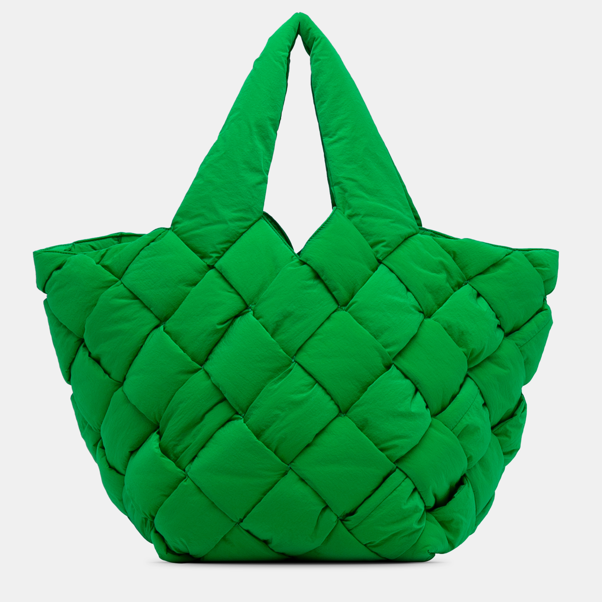 

Bottega Veneta Intrecciato Padded Cassette Tote, Green