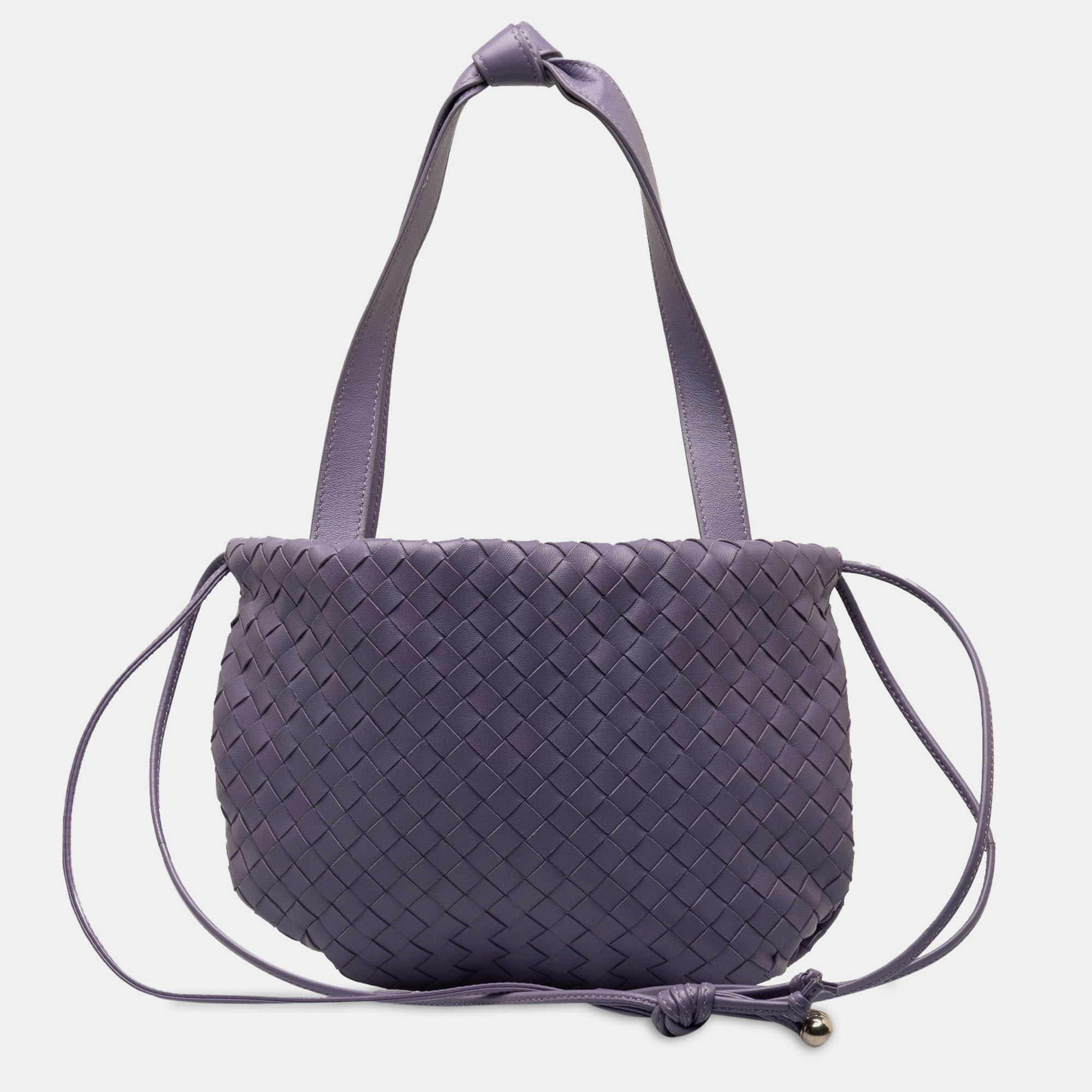 

Bottega Veneta Small Intrecciato The Bulb Bag, Purple