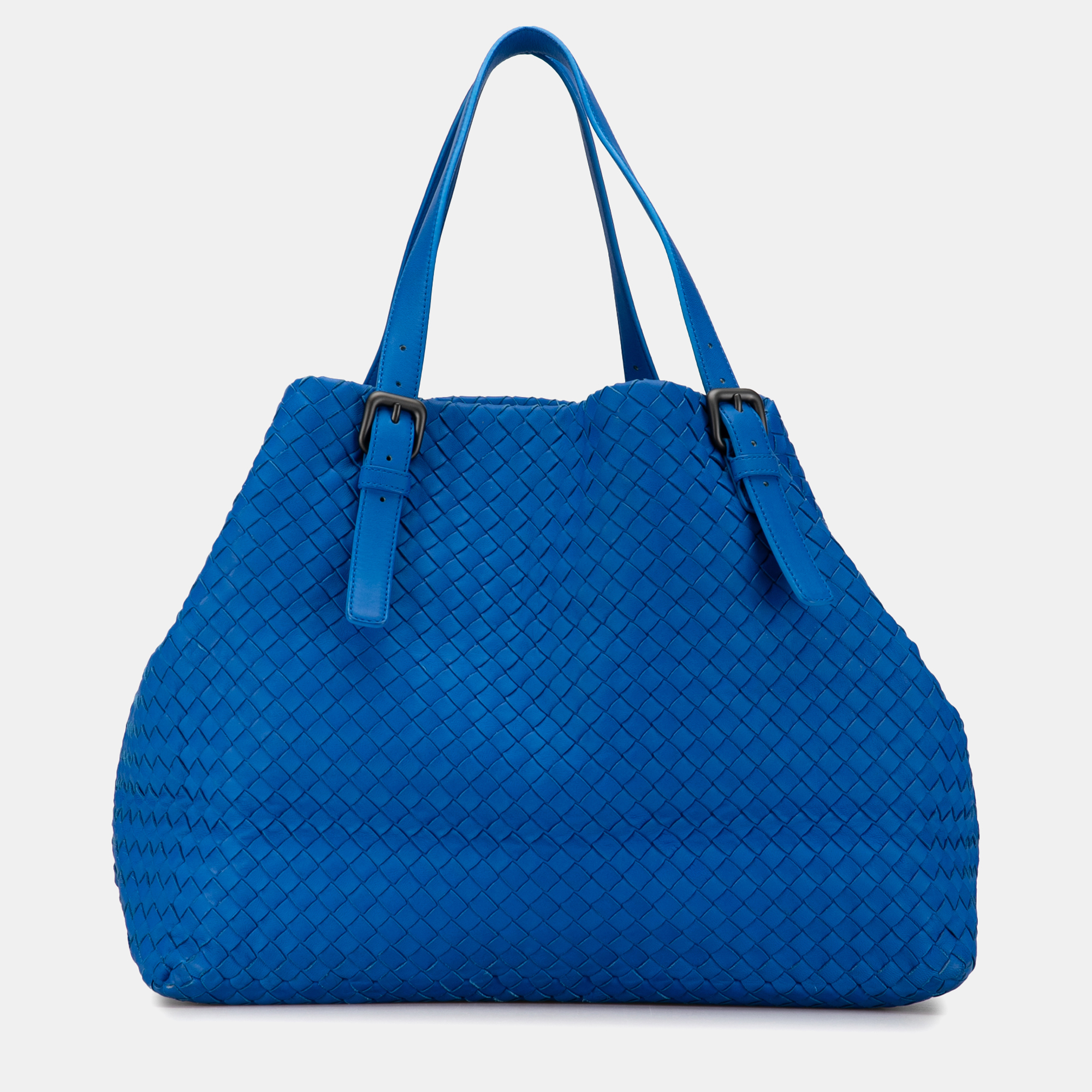 

Bottega Veneta Large Intrecciato Cesta Tote Bag, Blue