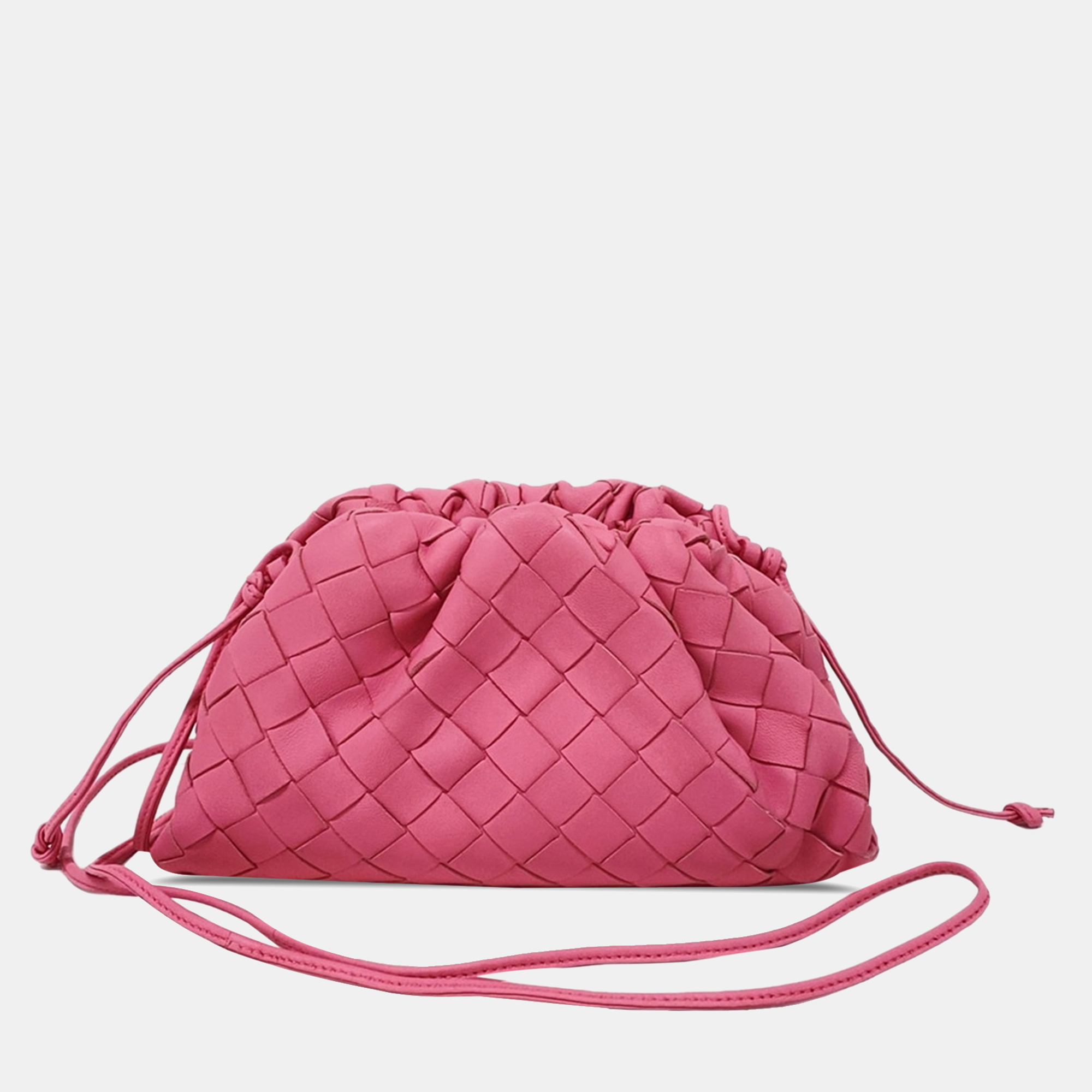 

Bottega Veneta Intrecciato The Mini Pouch, Pink