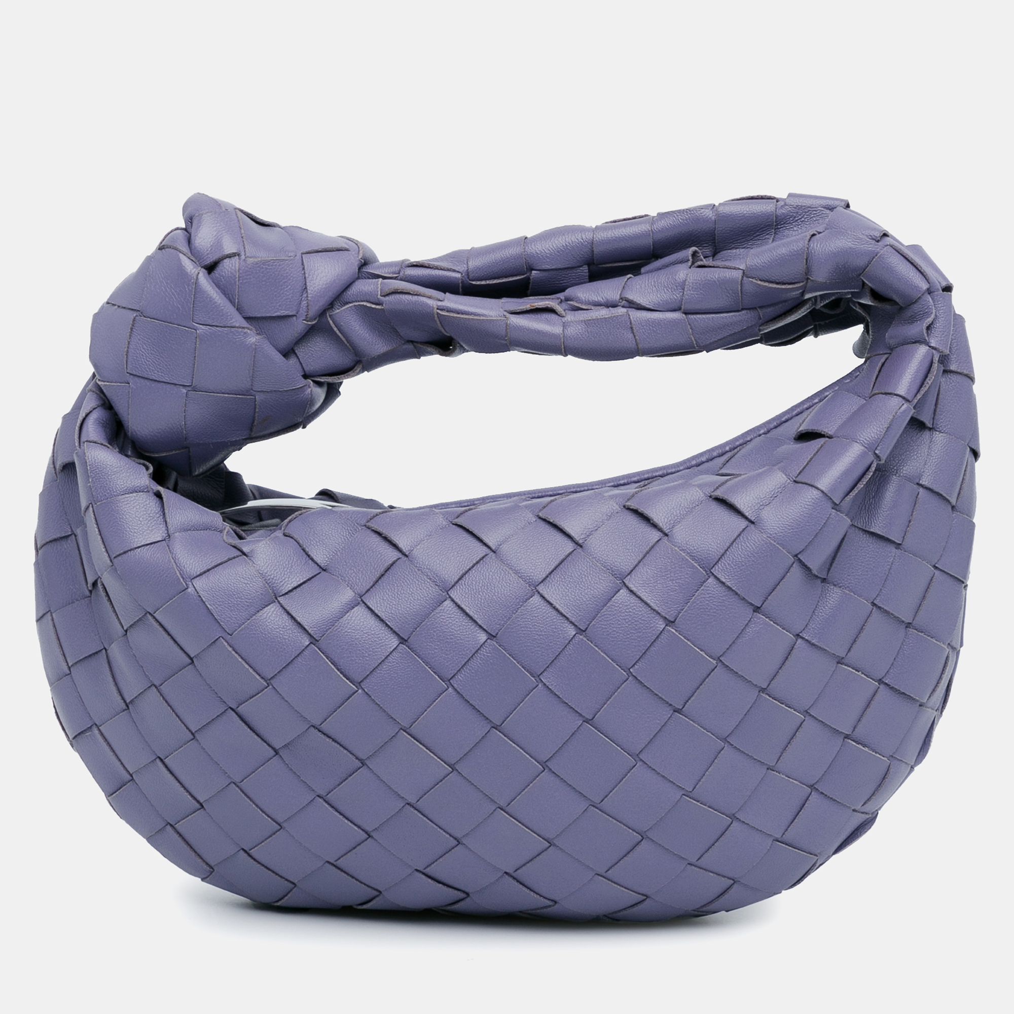 

Bottega Veneta Mini Nappa Intrecciato Jodie, Purple
