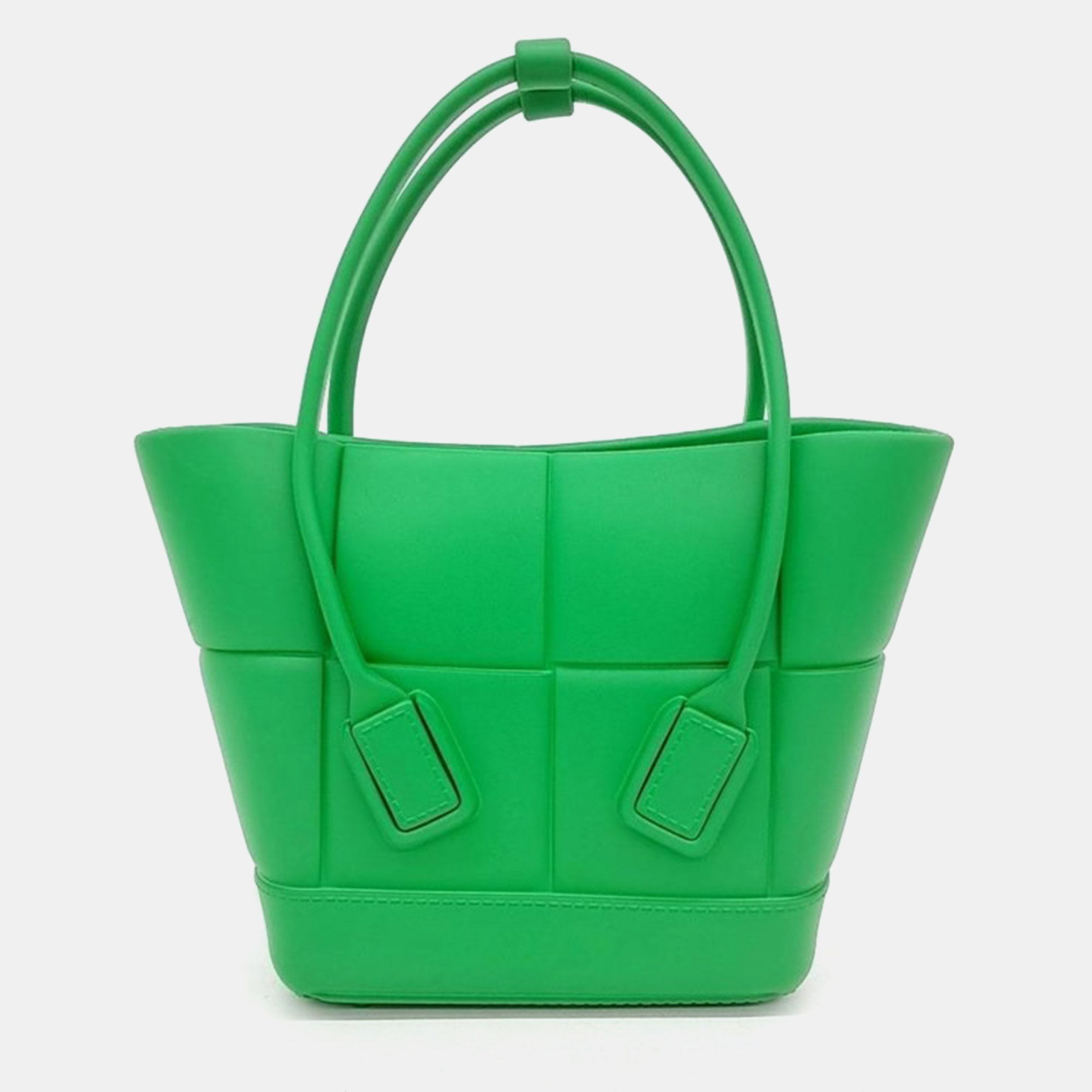 

Bottega Veneta Rubber Arco Tote Bag, Green