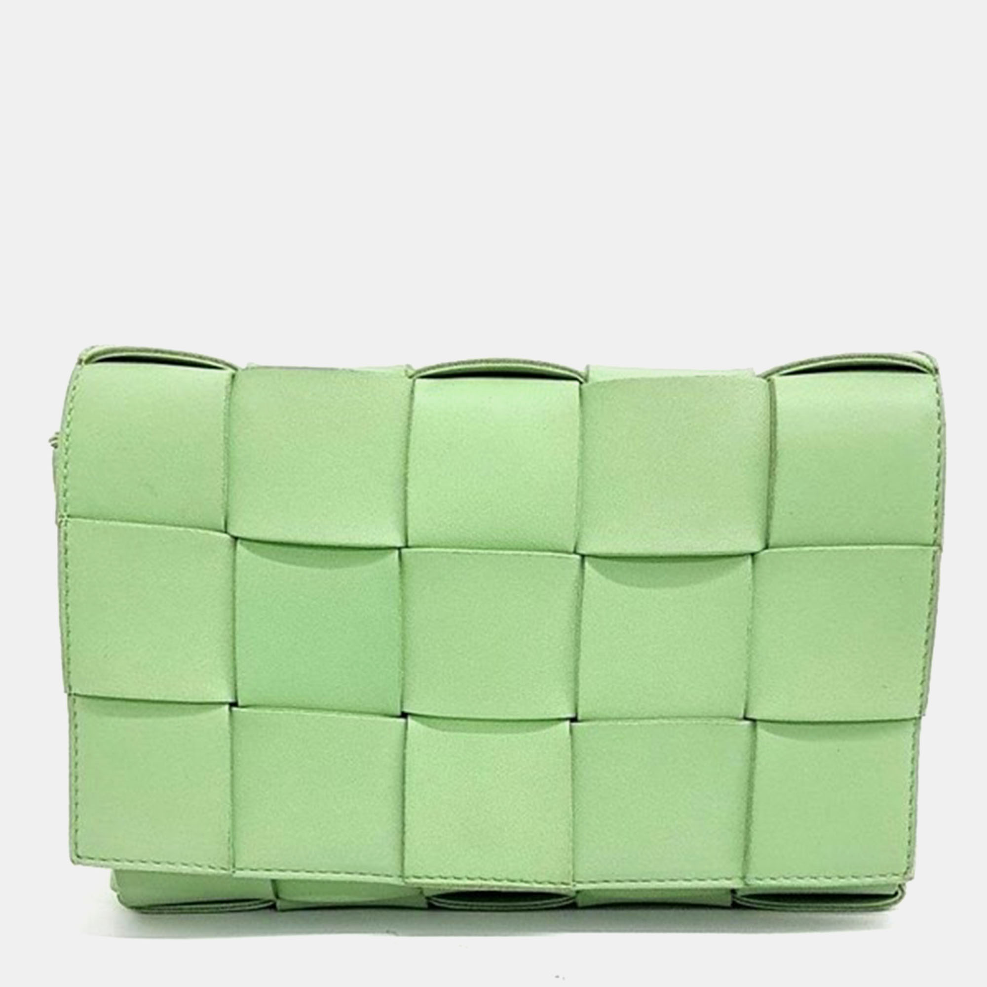 

Bottega Veneta Cassette Bag, Green