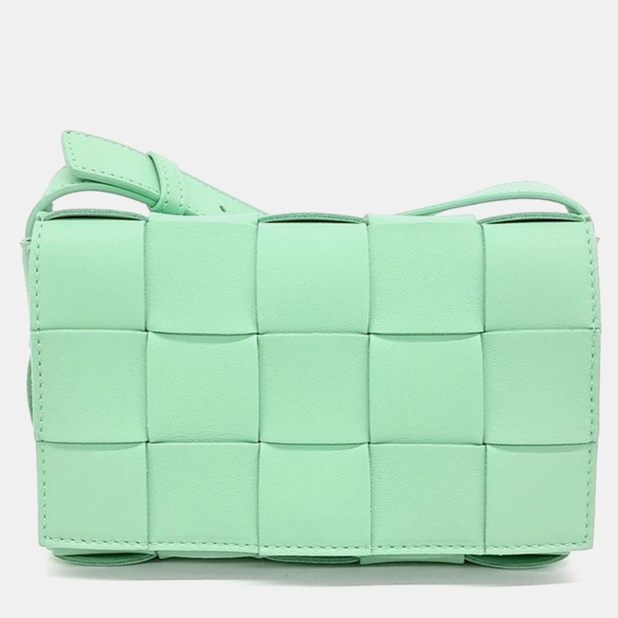 

Bottega Veneta Cassette Bag, Green