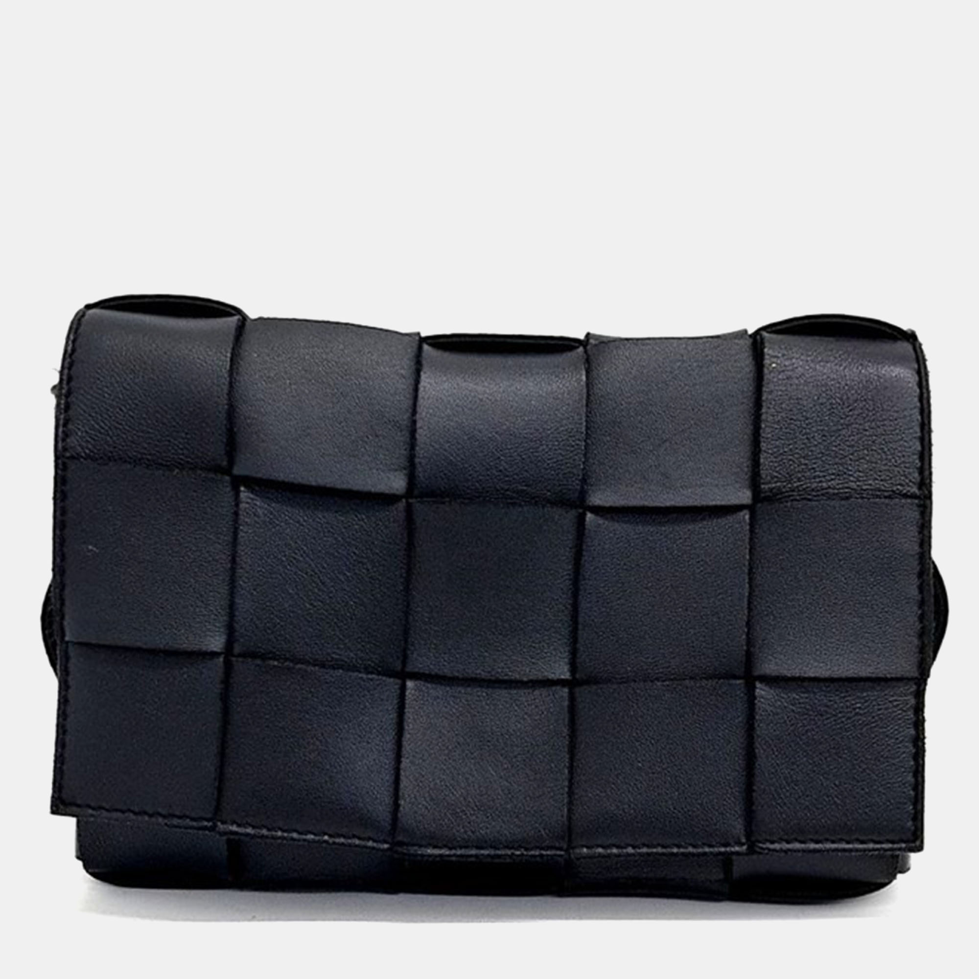 

Bottega Veneta Cassette Bag, Black