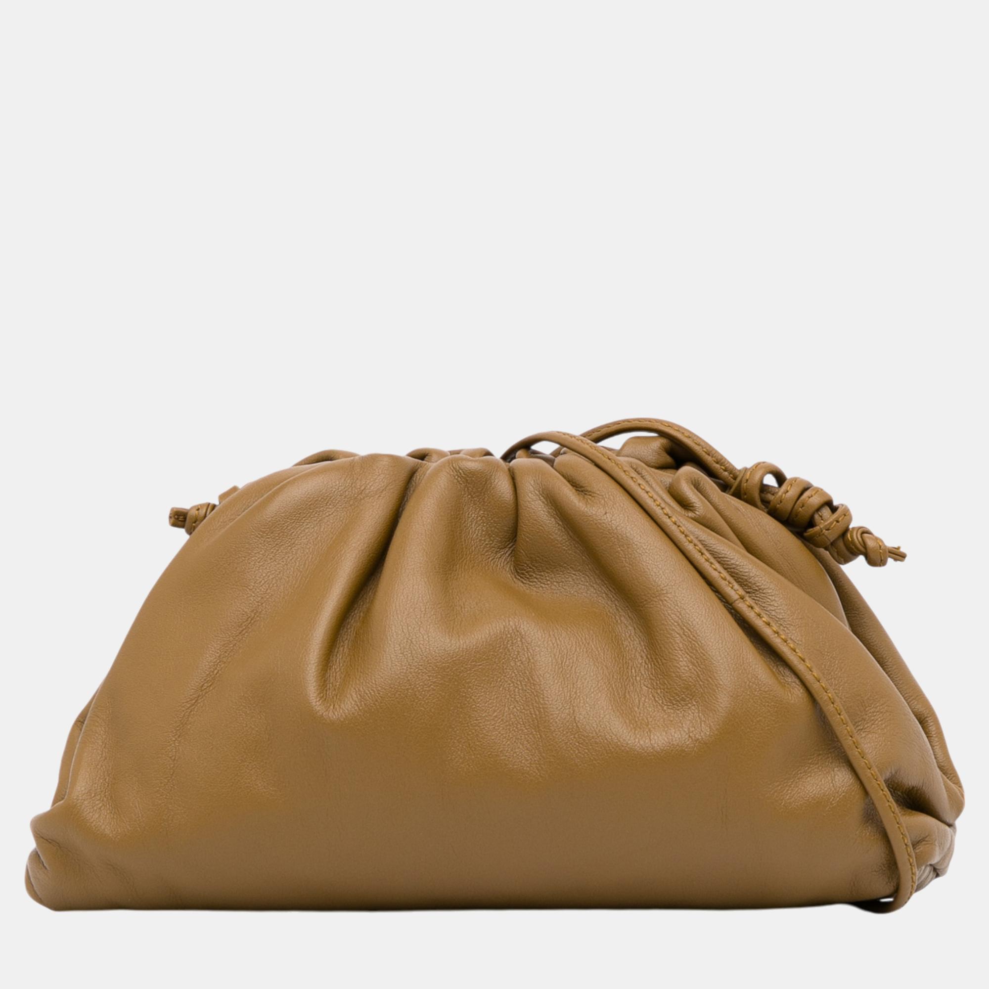 

Bottega Veneta Brown The Mini Pouch