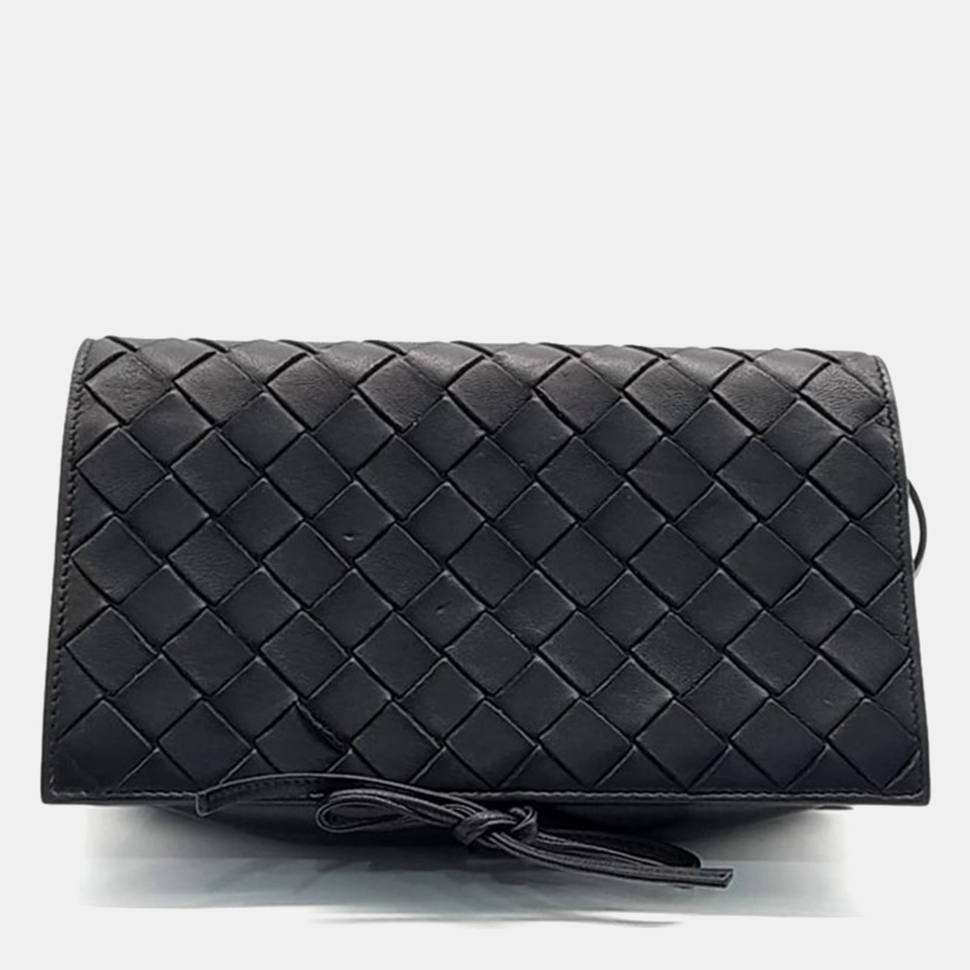 

Bottega Veneta Mesh Mini Crossbody Bag, Black