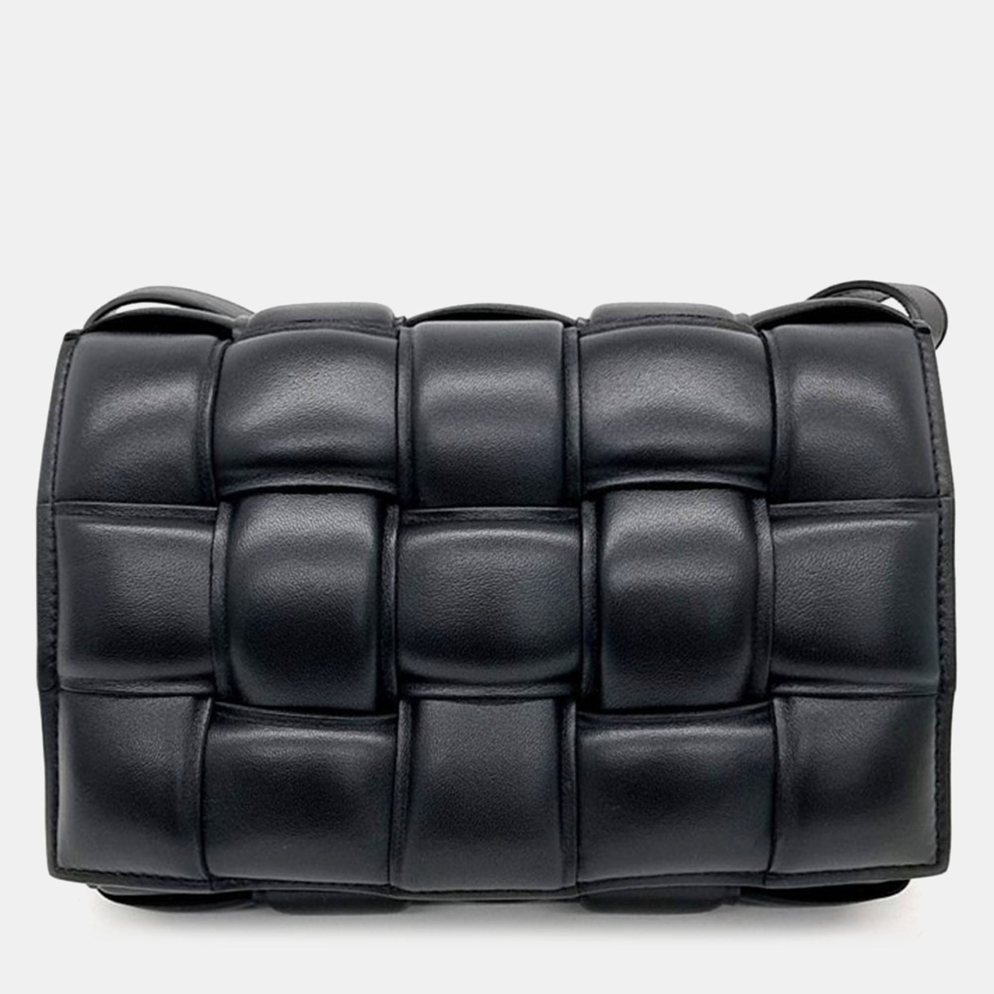 

Bottega Veneta padded cassette bag, Black